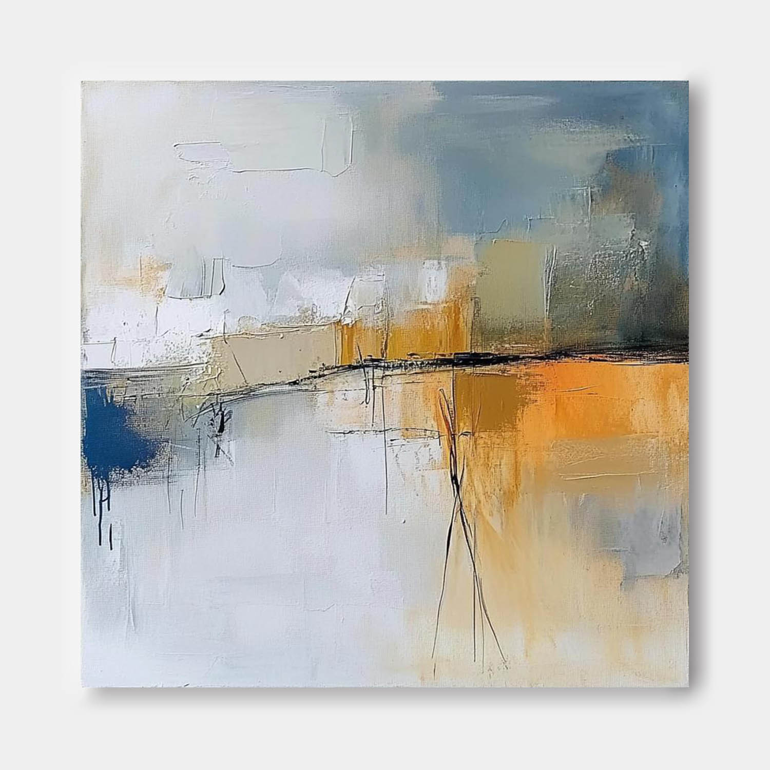 Wall Art Abstract Wabi-Sabi Coastal