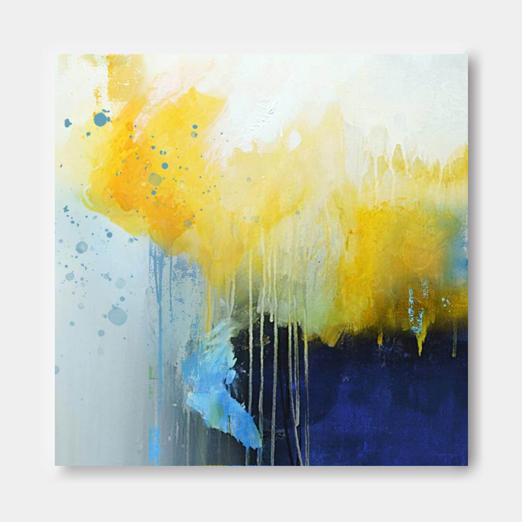Wall Art Contemporary Amber Drizzle