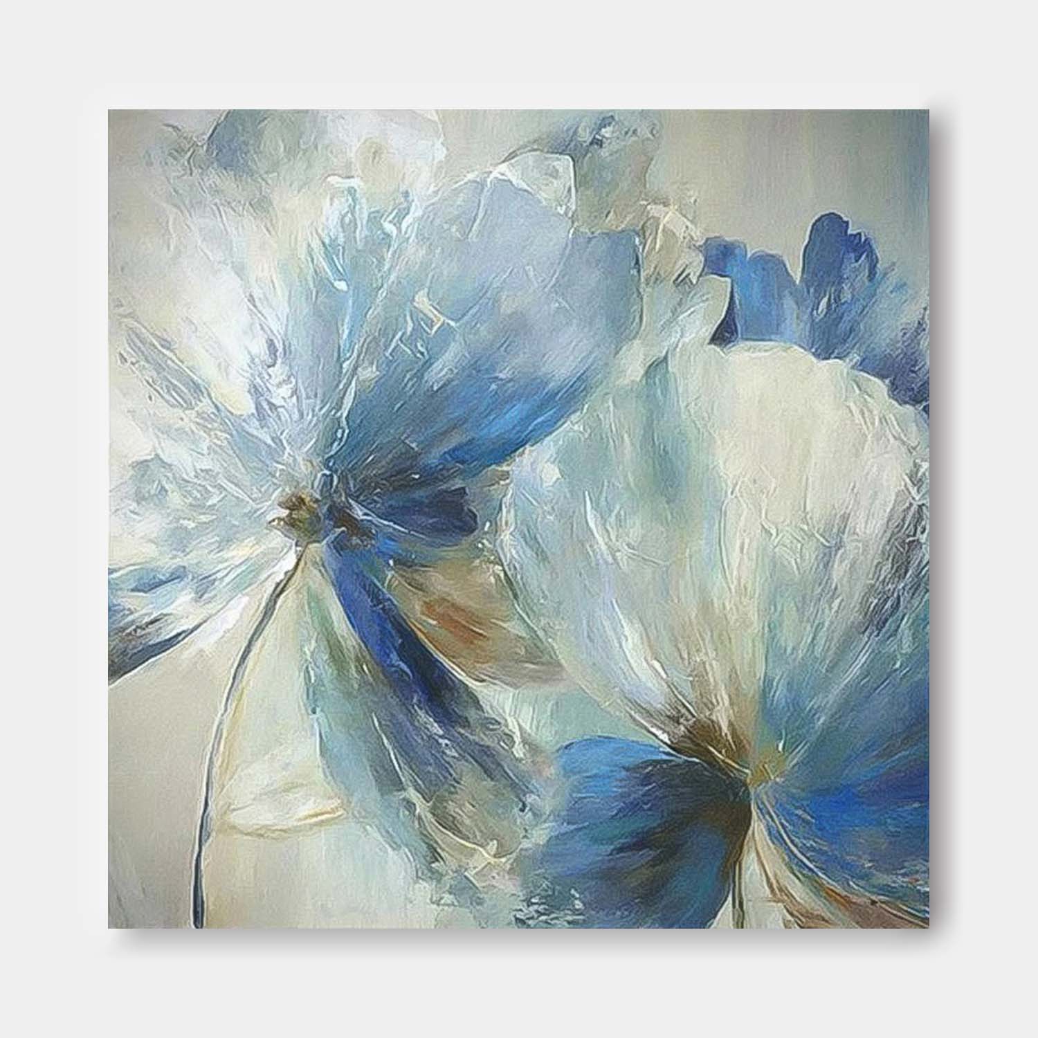 Wall Art Cheerful Lively Botanical Flower Painterly