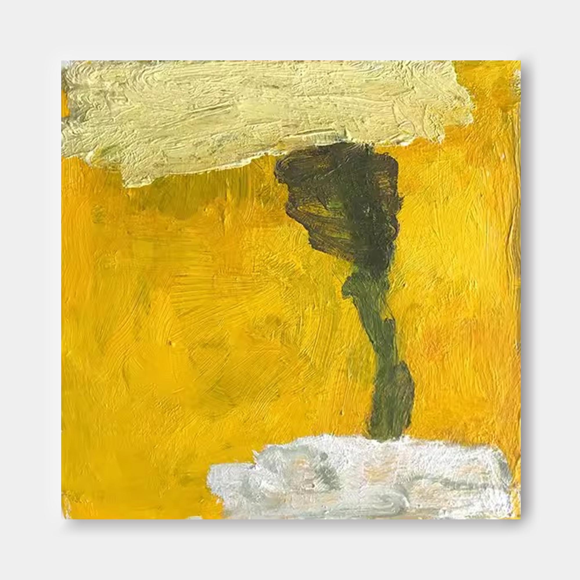 Wall Art Abstract Tree in Gold