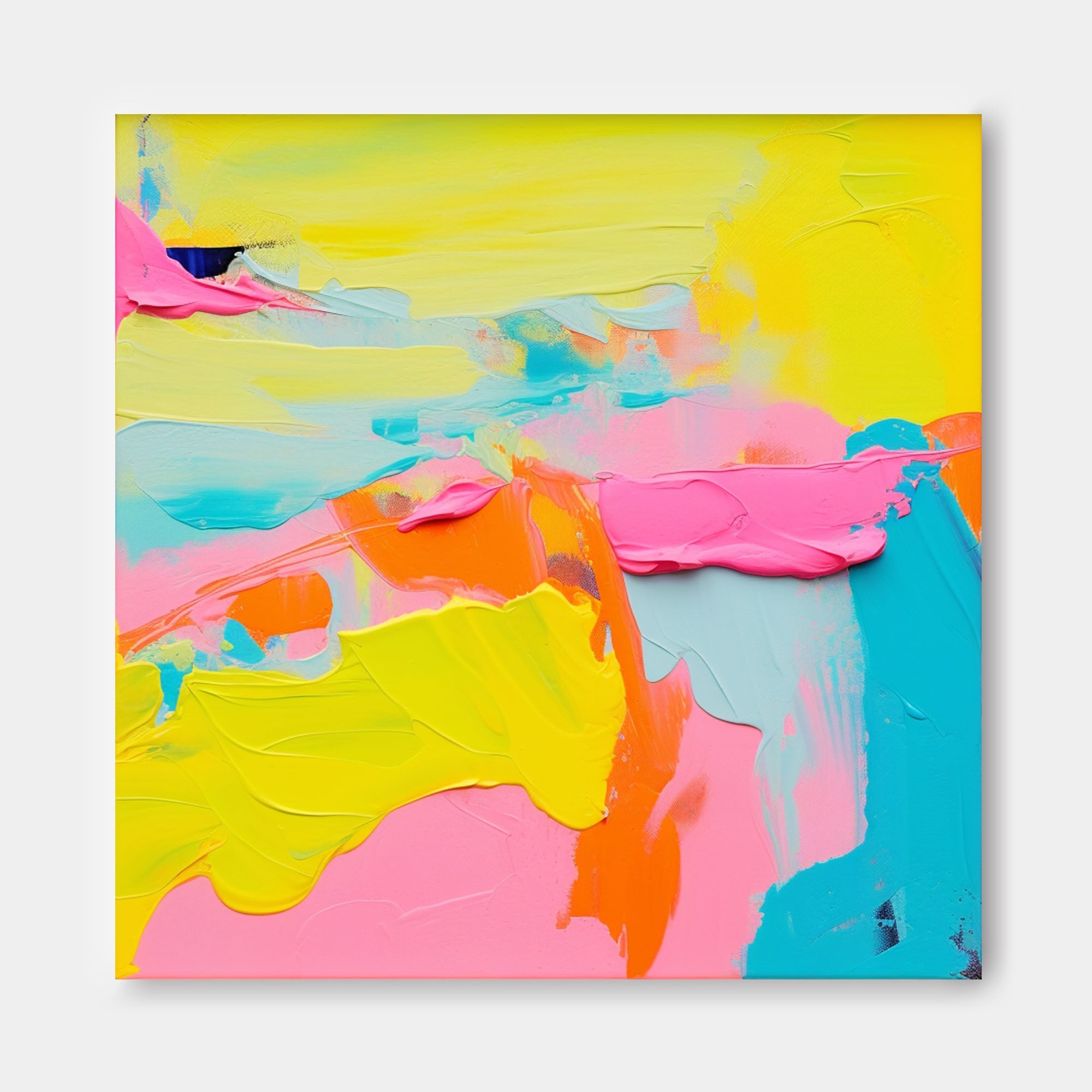 Wall Art Abstract Modern Playful Energetic
