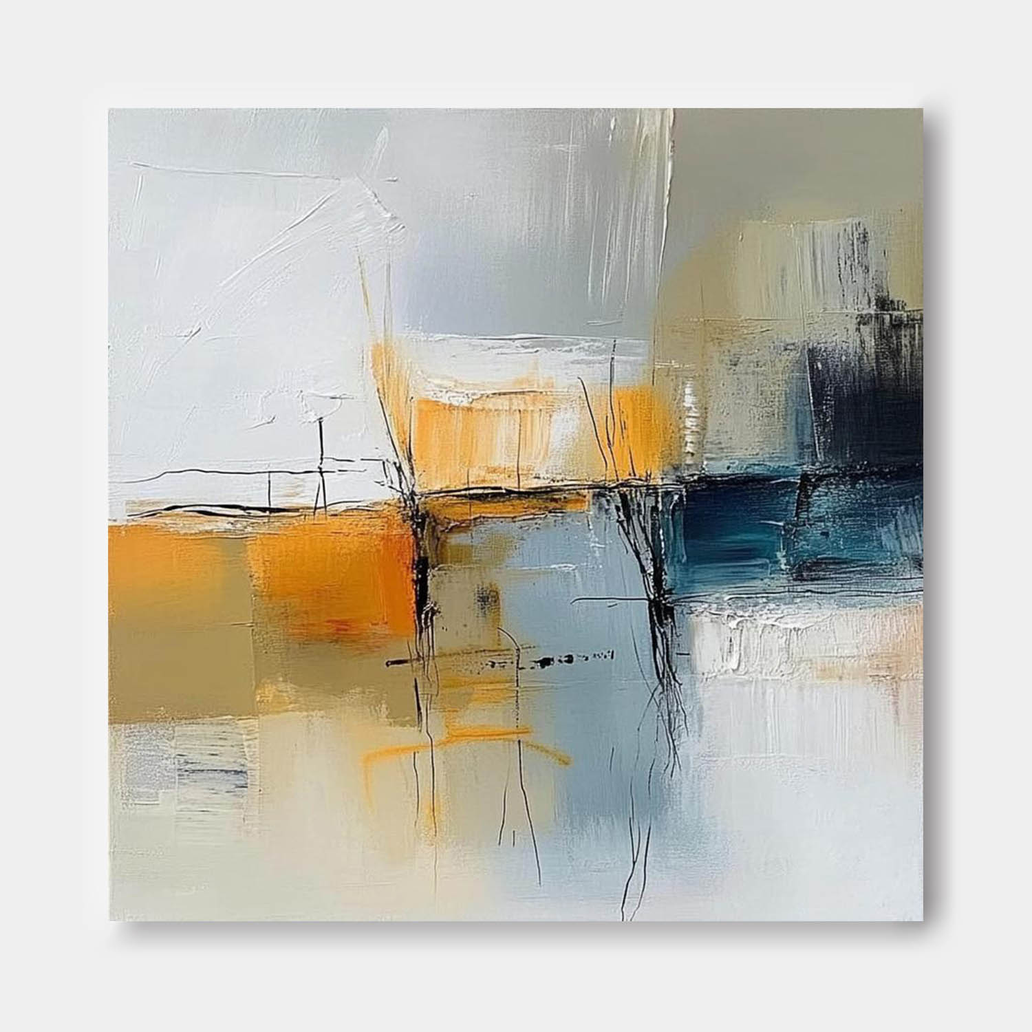 Wall Art Abstract Modern Landscape Modern