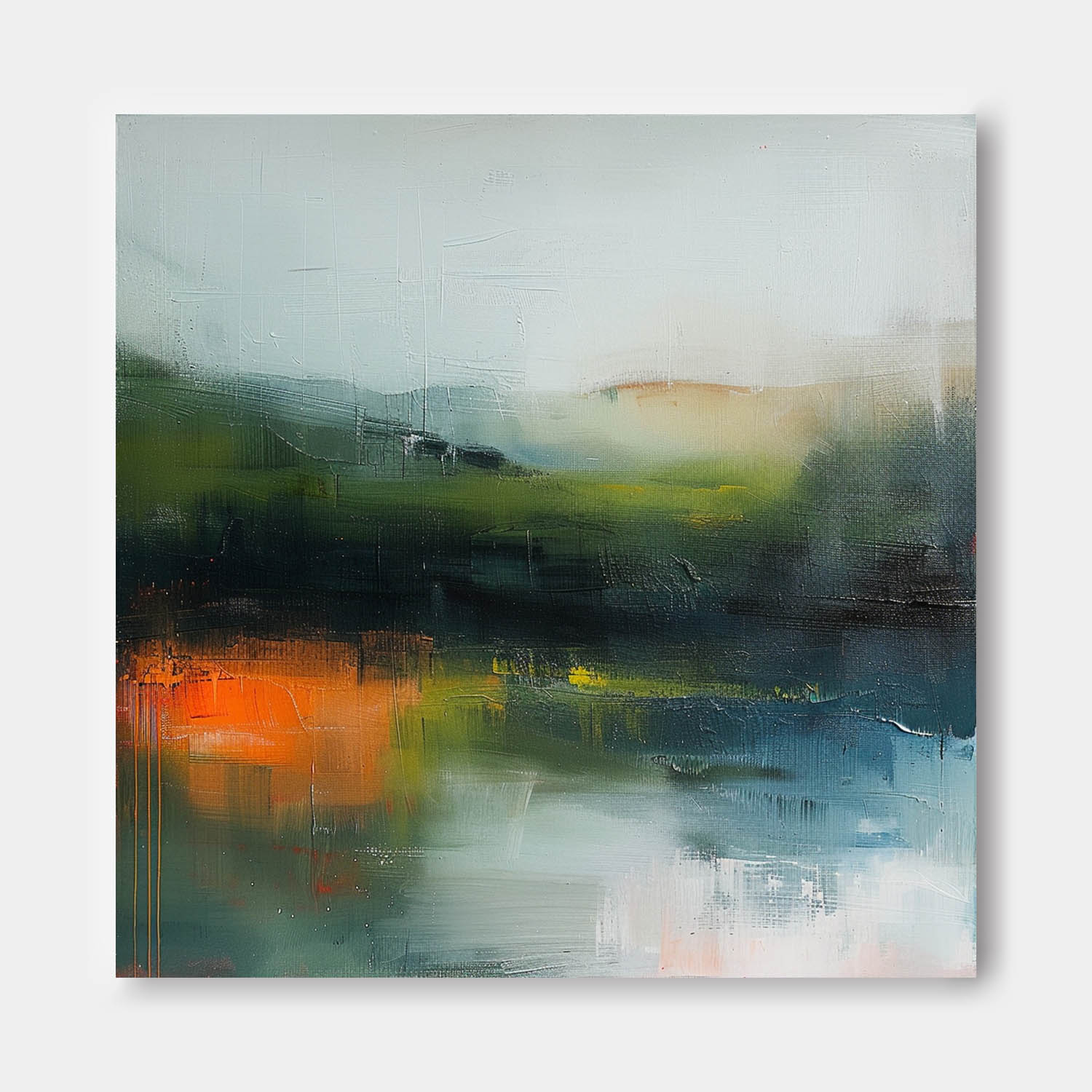 Wall Art Abstract Natural Impasto Landscape Modern