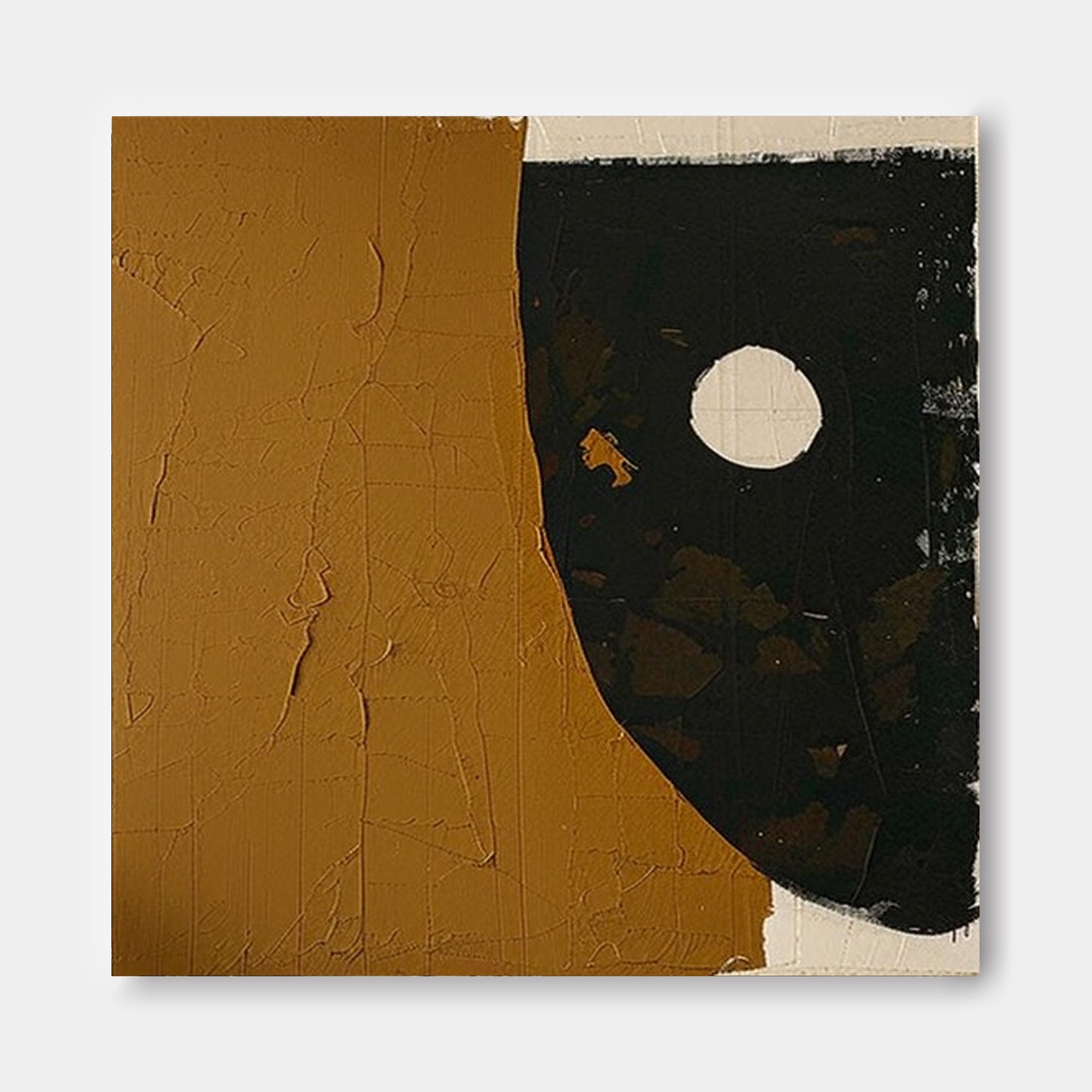 Wall Art Geometric Minimalist Meditative Painterly