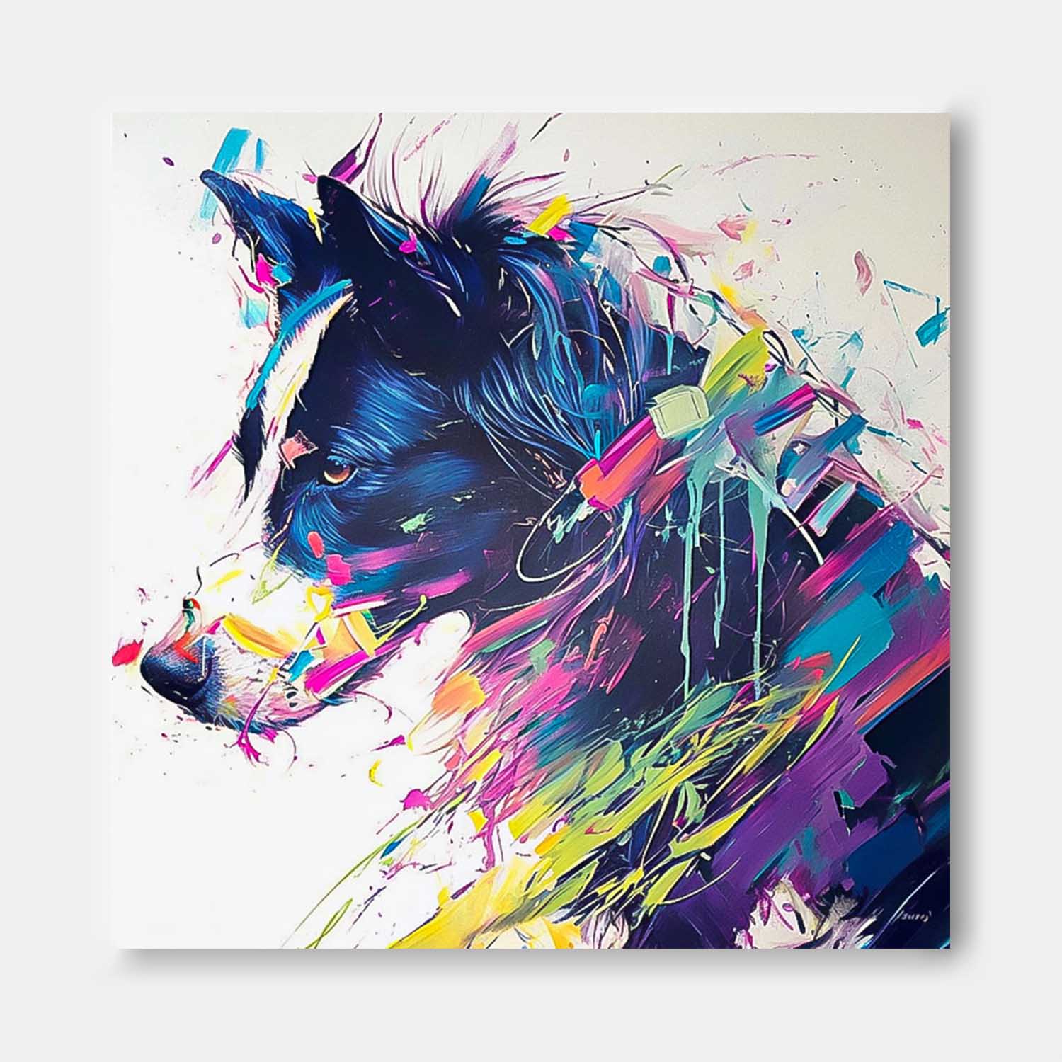 Wall Art Animal Dopamine Vibrant Playful Retro