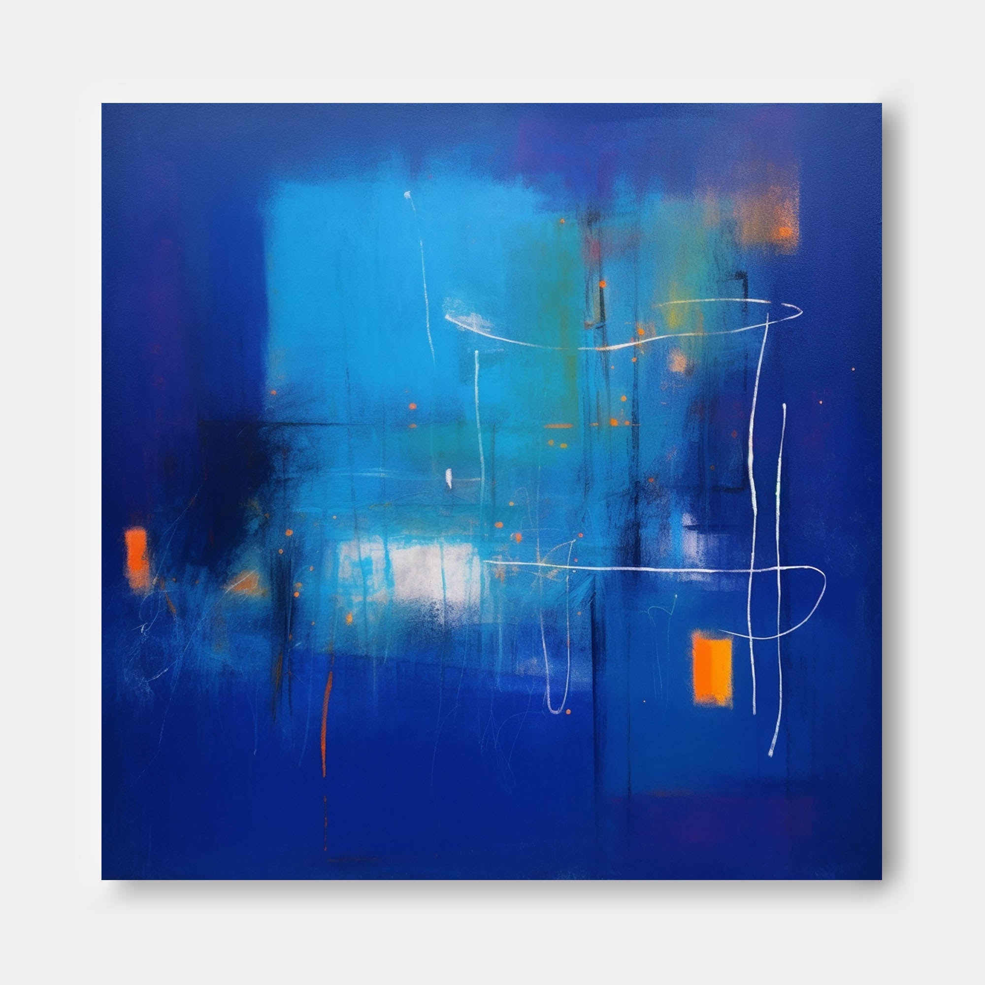 Abstract Canvas Art AB206 - Neutralighting