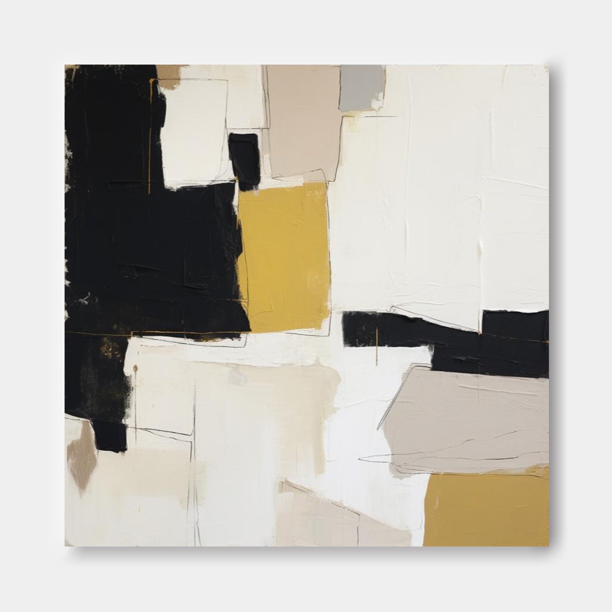 Wall Art Painterly Abstract Contemporary