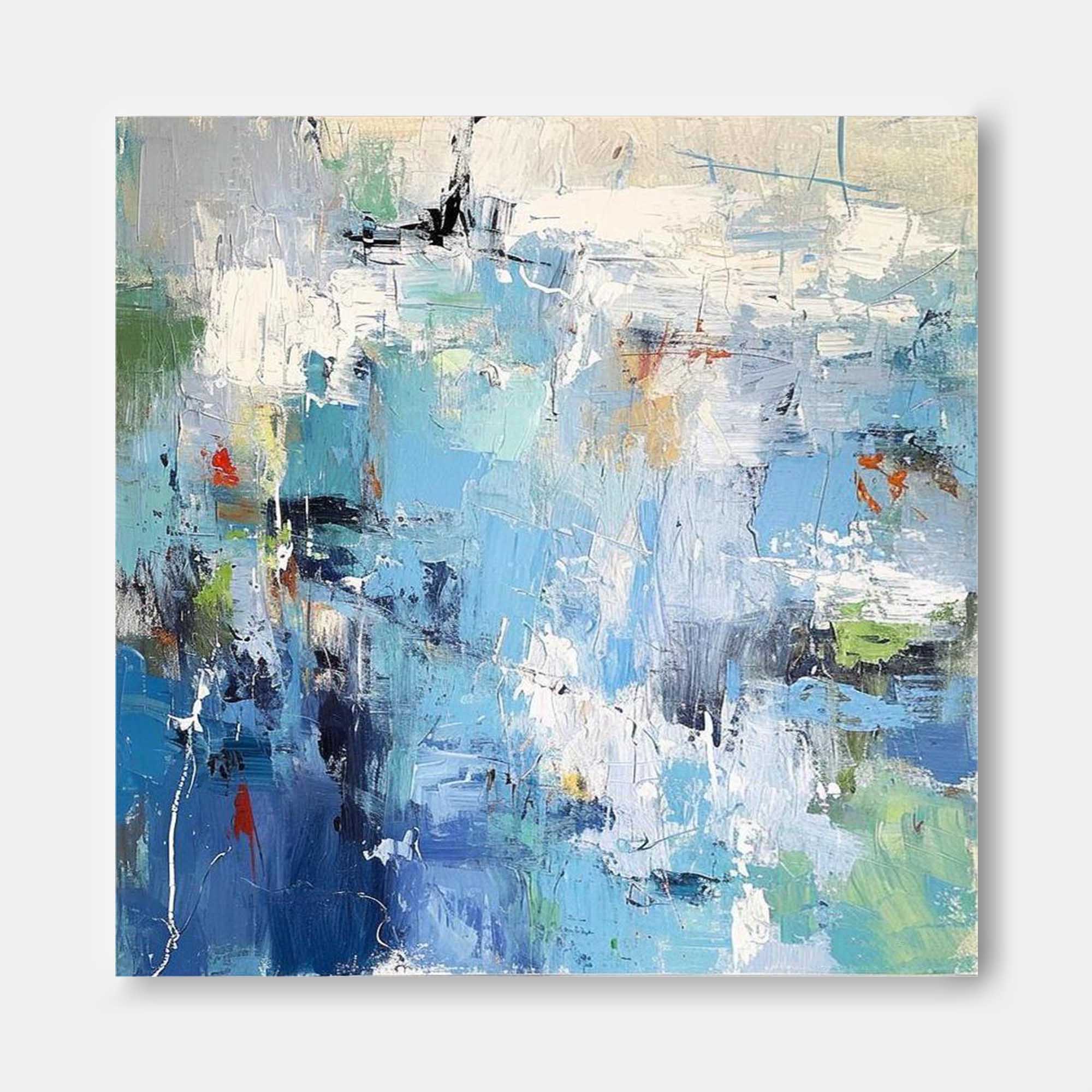 Wall Art Serene Calm Coastal Abstract