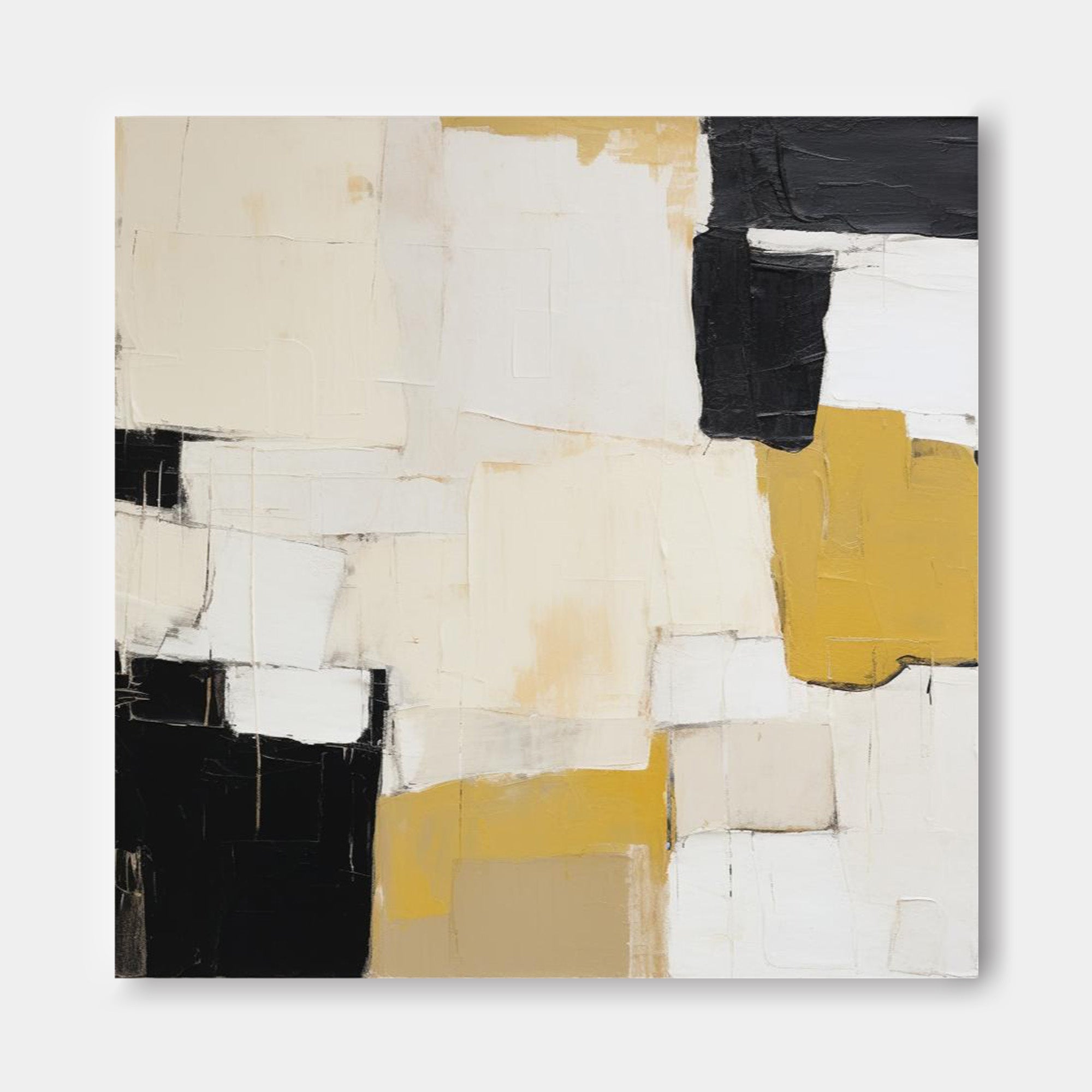 Wall Art Minimalist Geometric Block Abstract