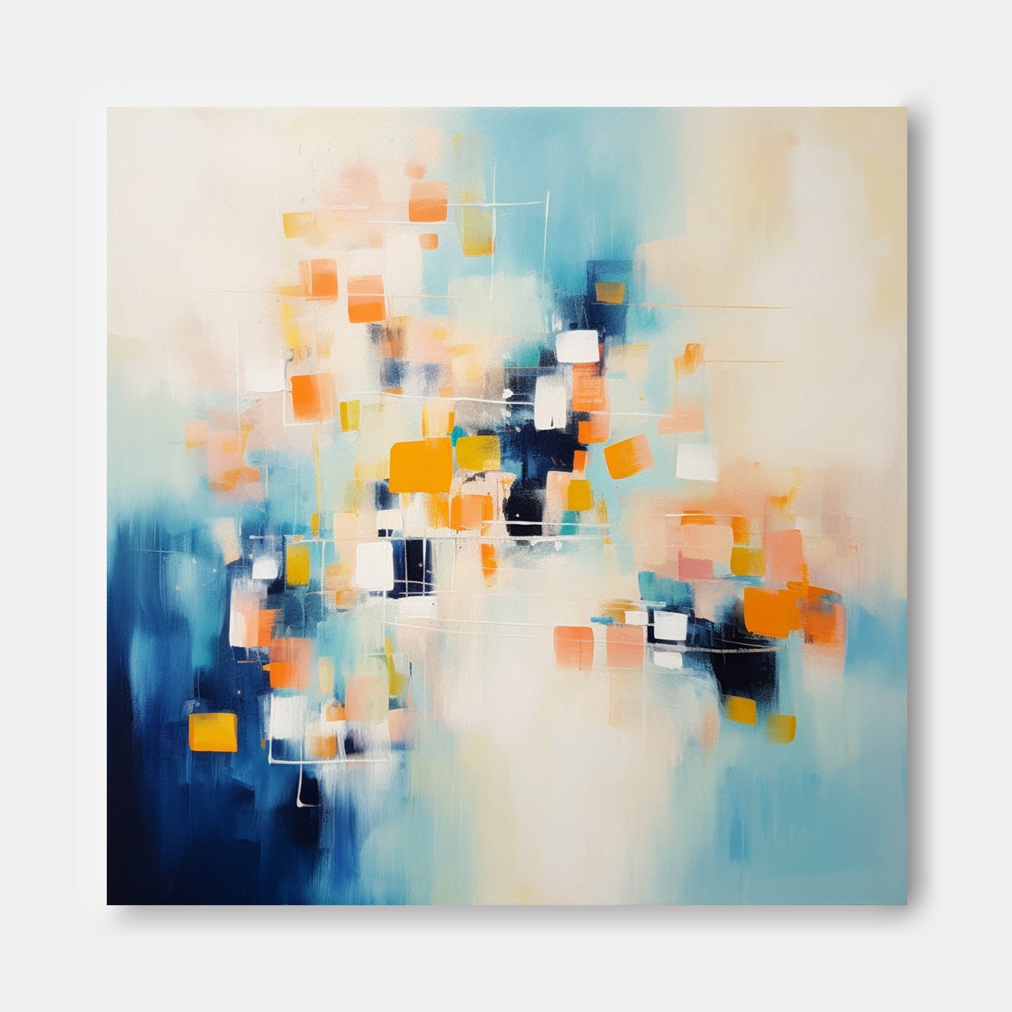 Abstract Canvas Art AB225 - Neutralighting