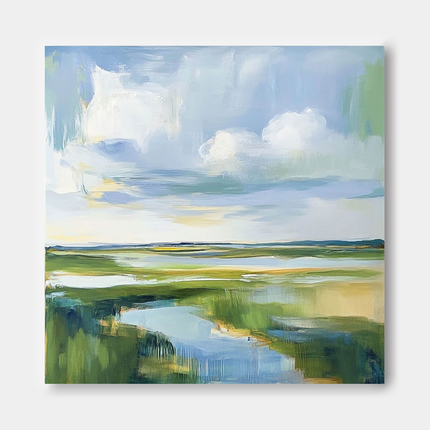 Wall Art Landscape Tranquil Breezy Natural