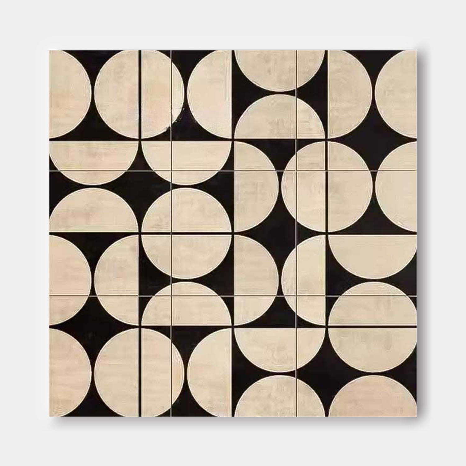 Wall Art Tile Pattern Minimalist Precise Elegant