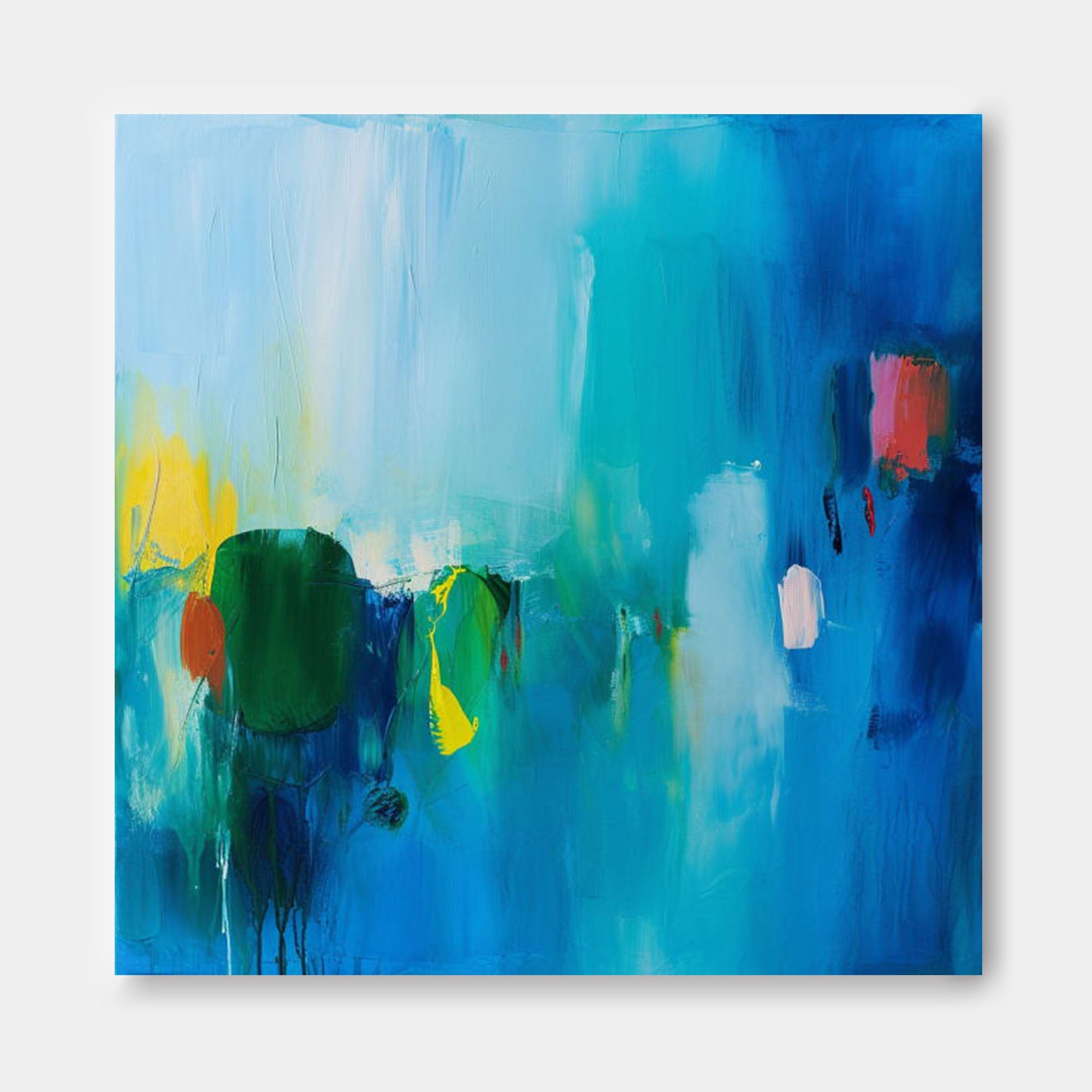 Wall Art Abstract Modern Atmosphere Painterly