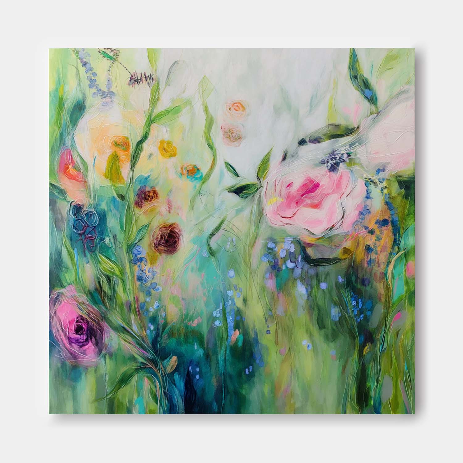Wall Art Flower Post-Modern Impressionist