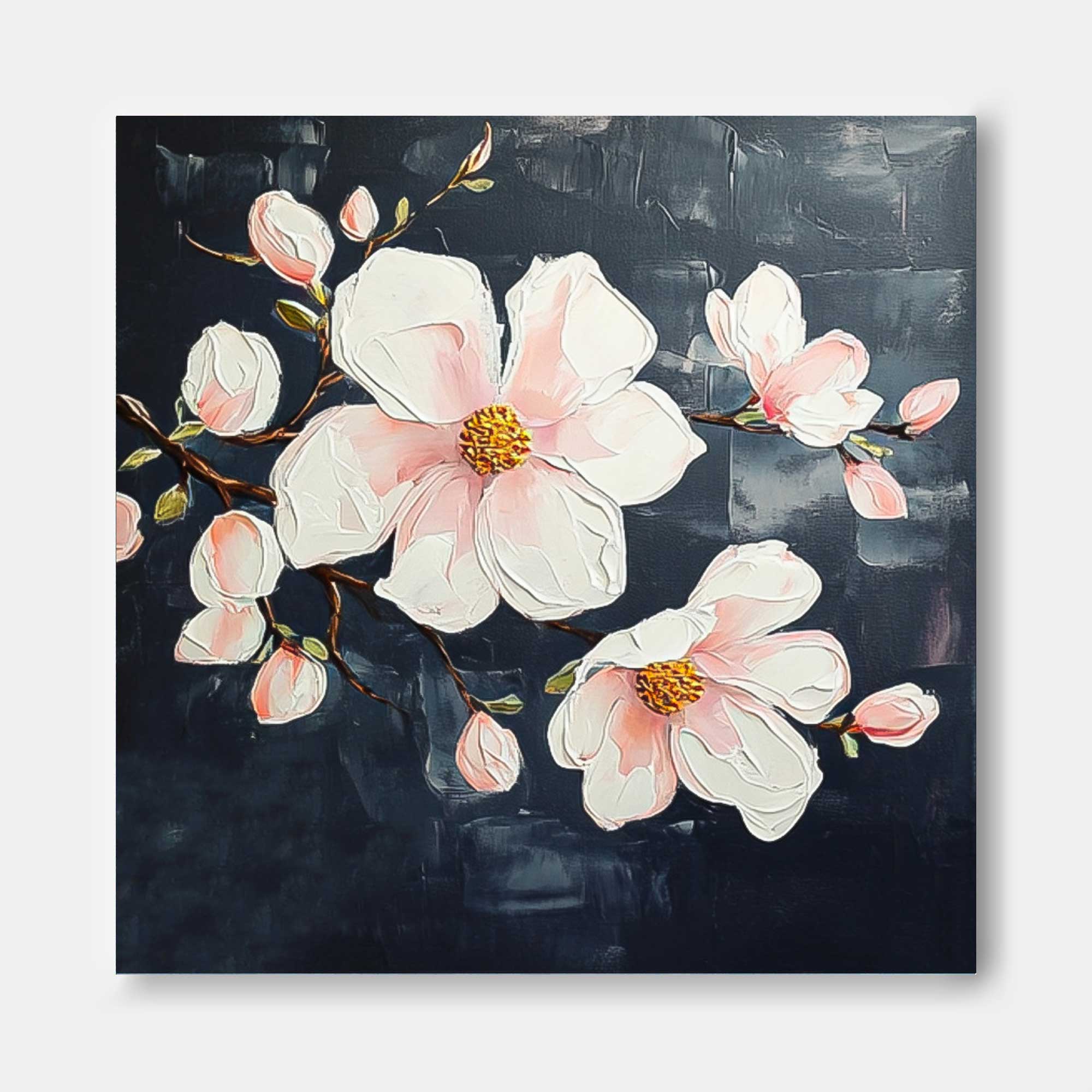 Wall Art Lush Flower Colorful Elegant