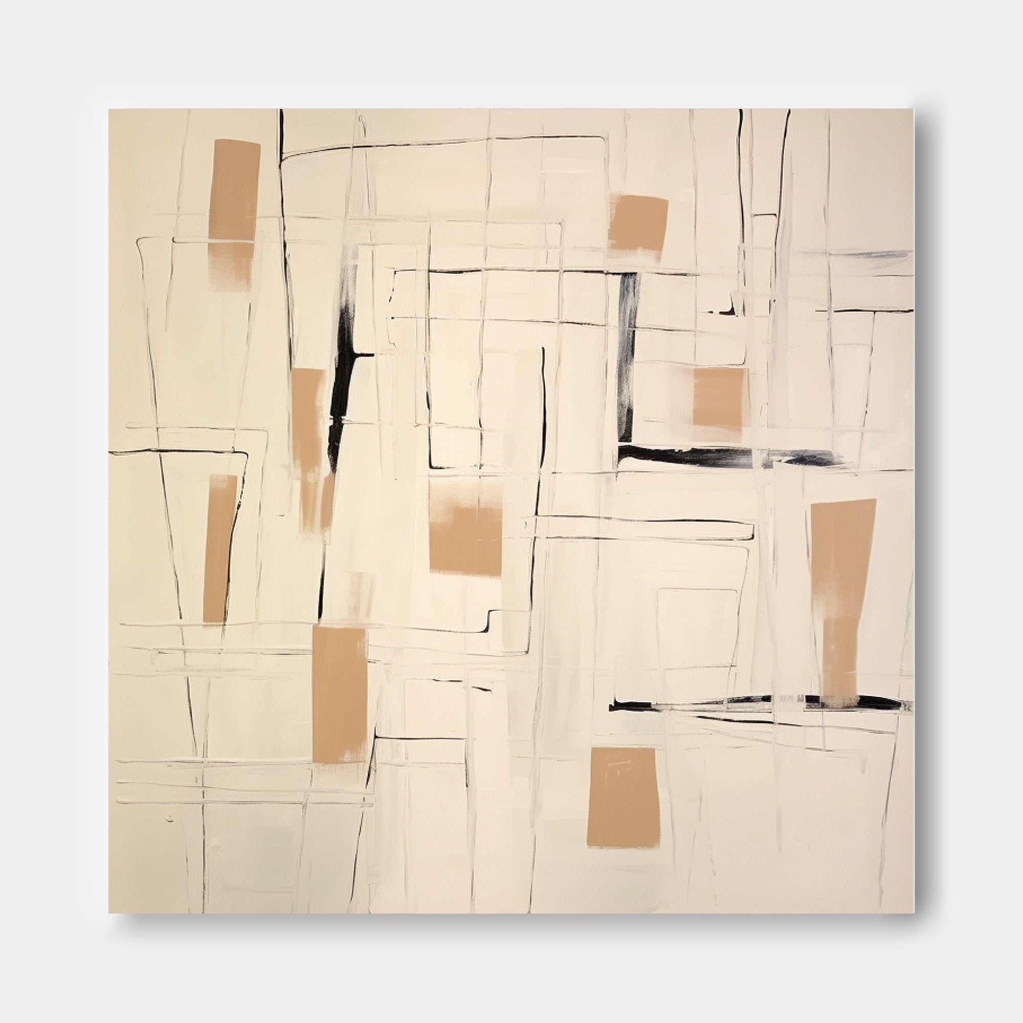 Wall Art Serene Calm Wabi-Sabi Abstract