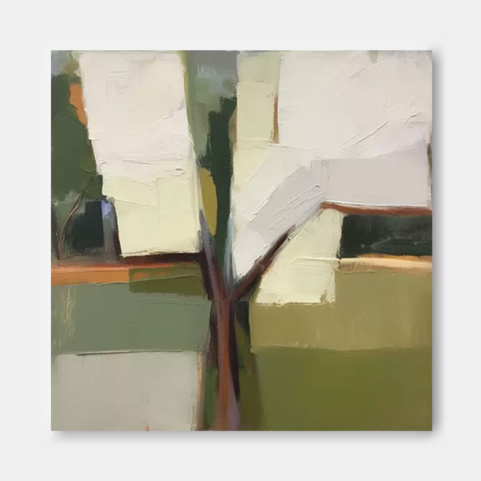 Abstract Canvas Art AB298 - Neutralighting