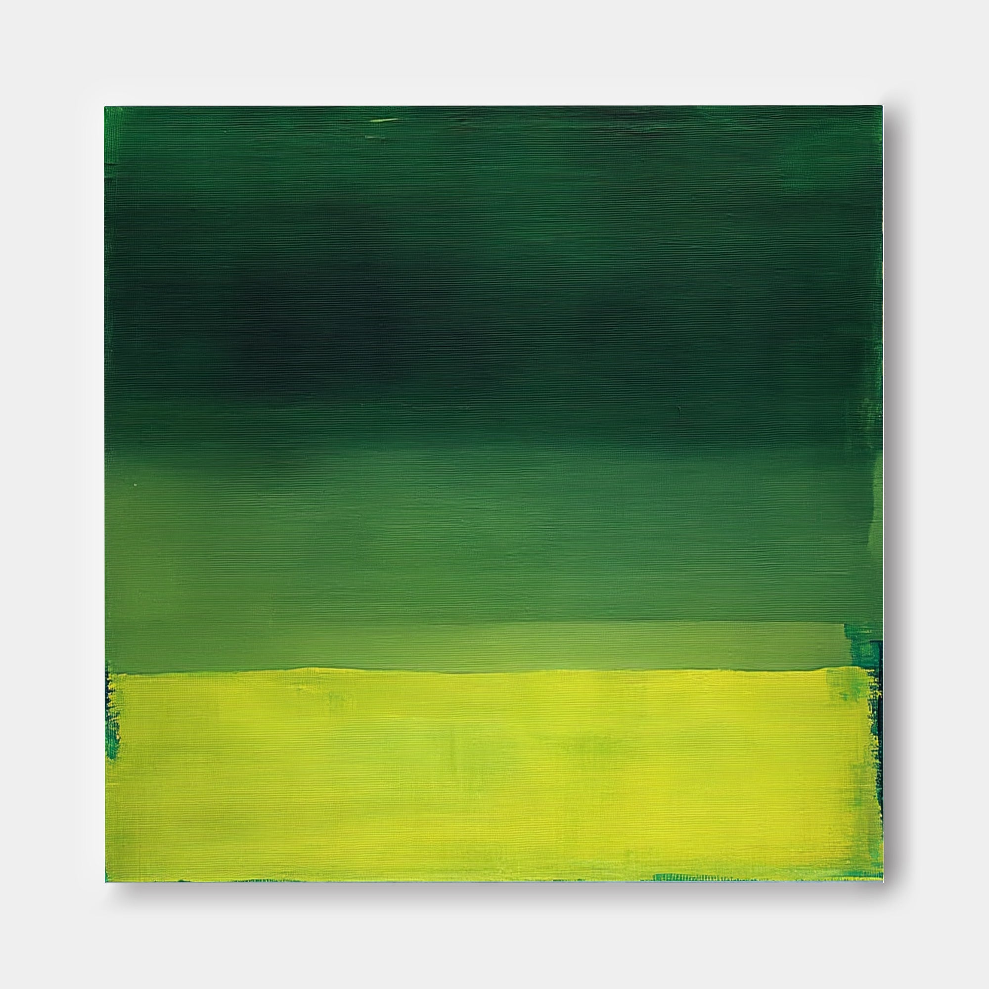 Wall Art Minimalist Natural Abstract Green Scene