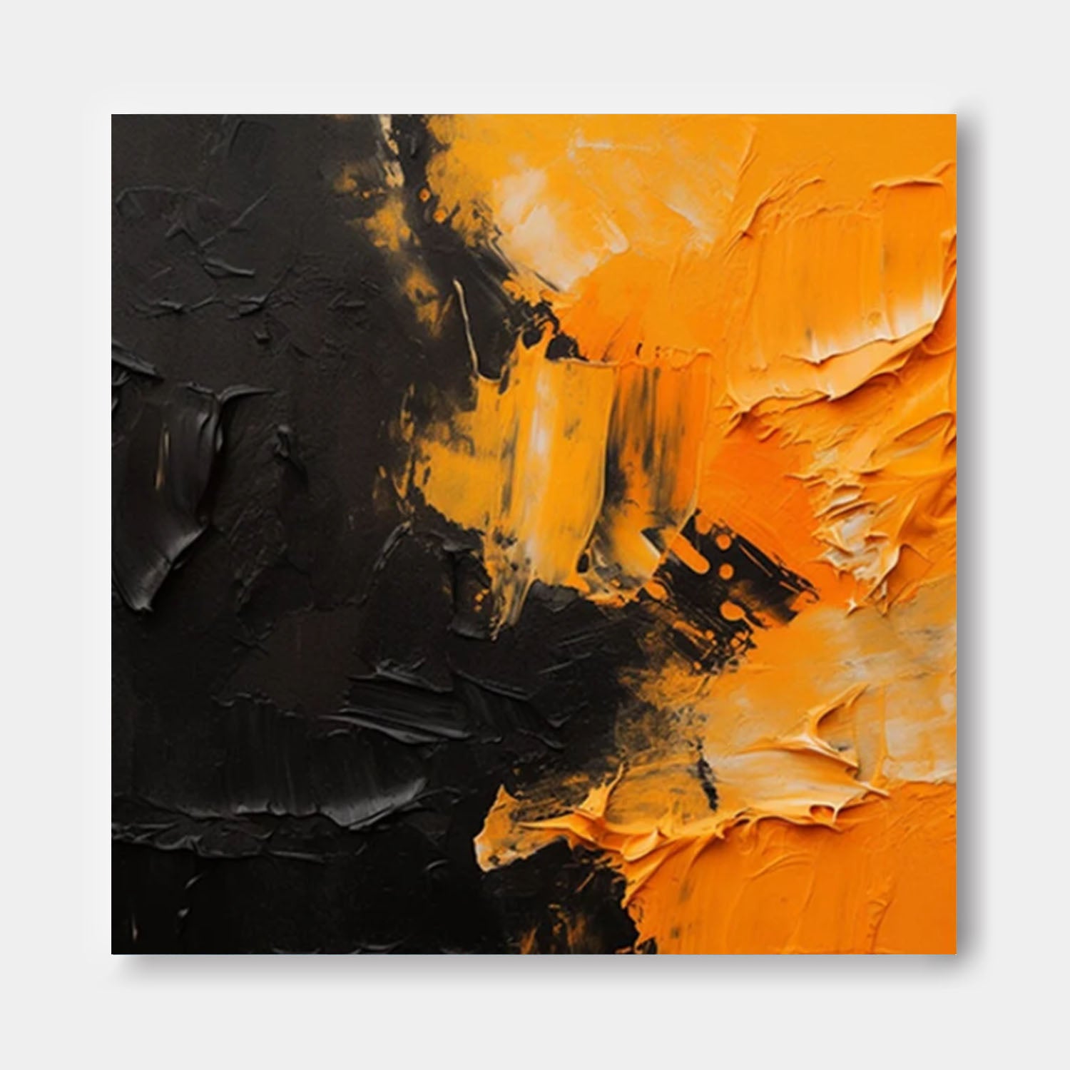 Abstract Canvas Art AB609 - Neutralighting