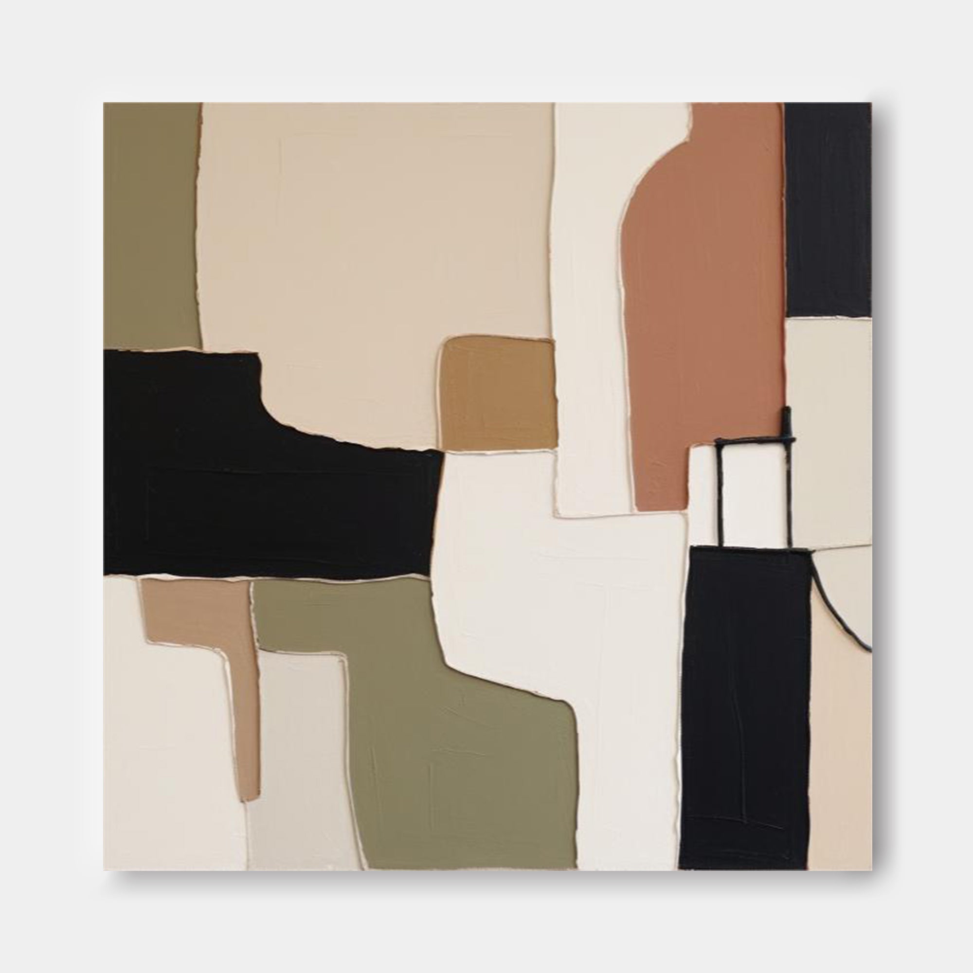 Wall Art Abstract Minimalist Geometric
