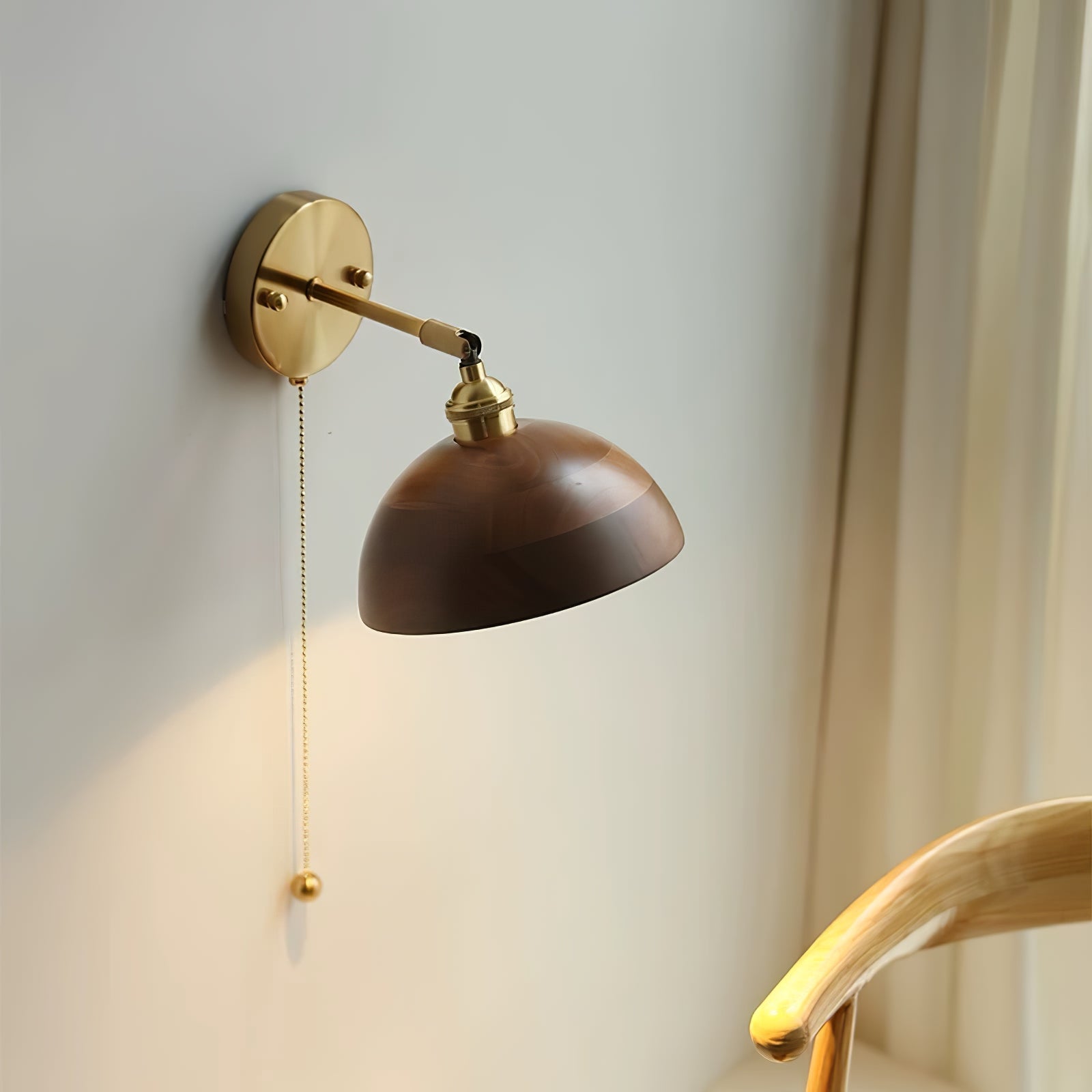 Eira Vintage Pull Chain Switch Wall Lamp - Neutralighting