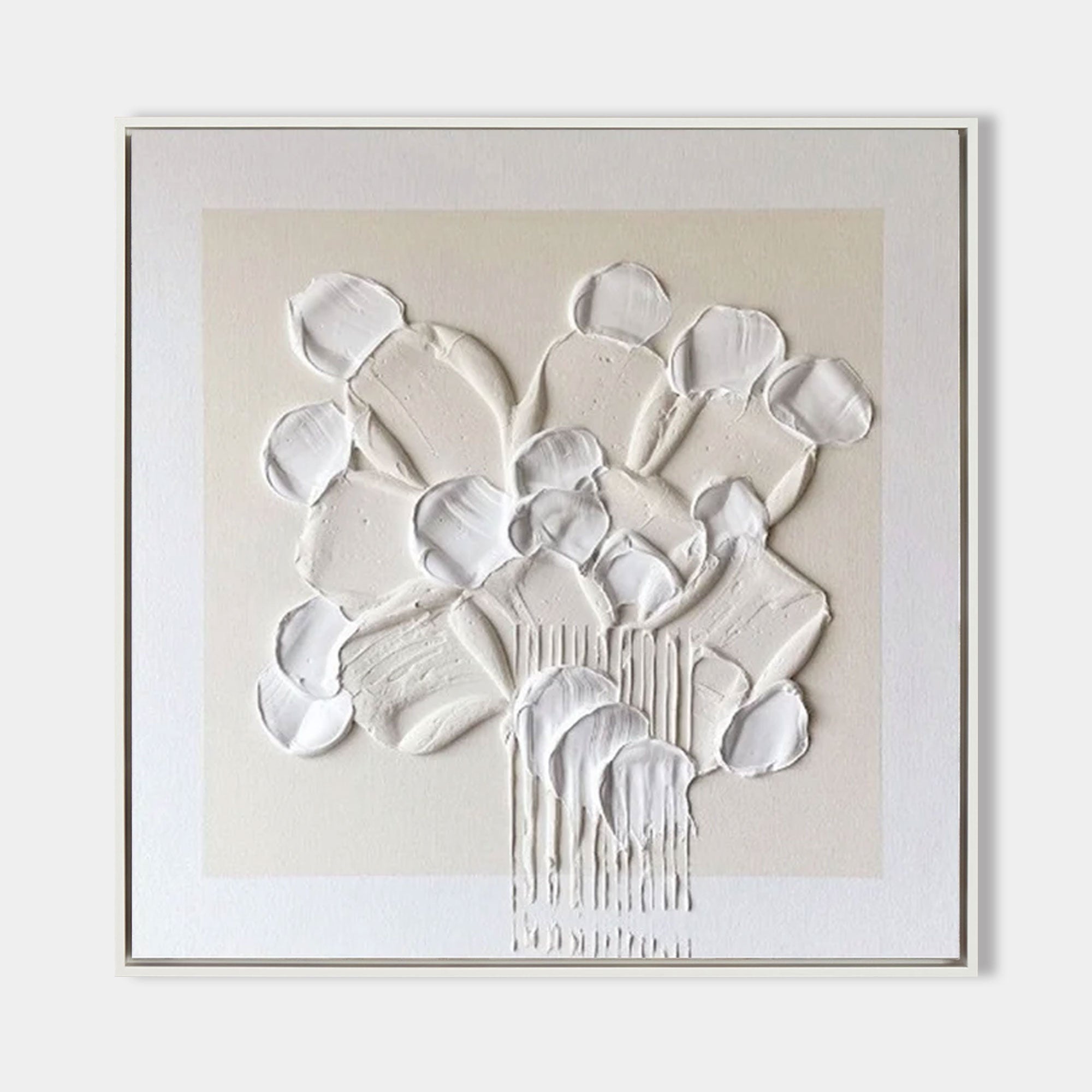 Wall Art Minimalist Impasto Abstract Elegant