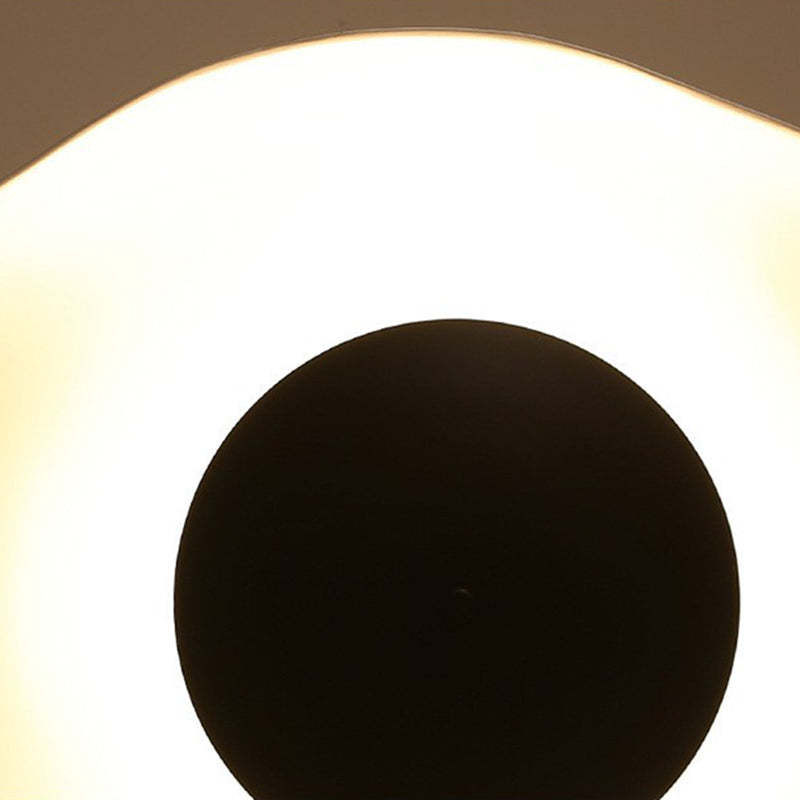 Arisha Modern Minimalist ResinCreative Pendant Light, Black/White - Neutralighting