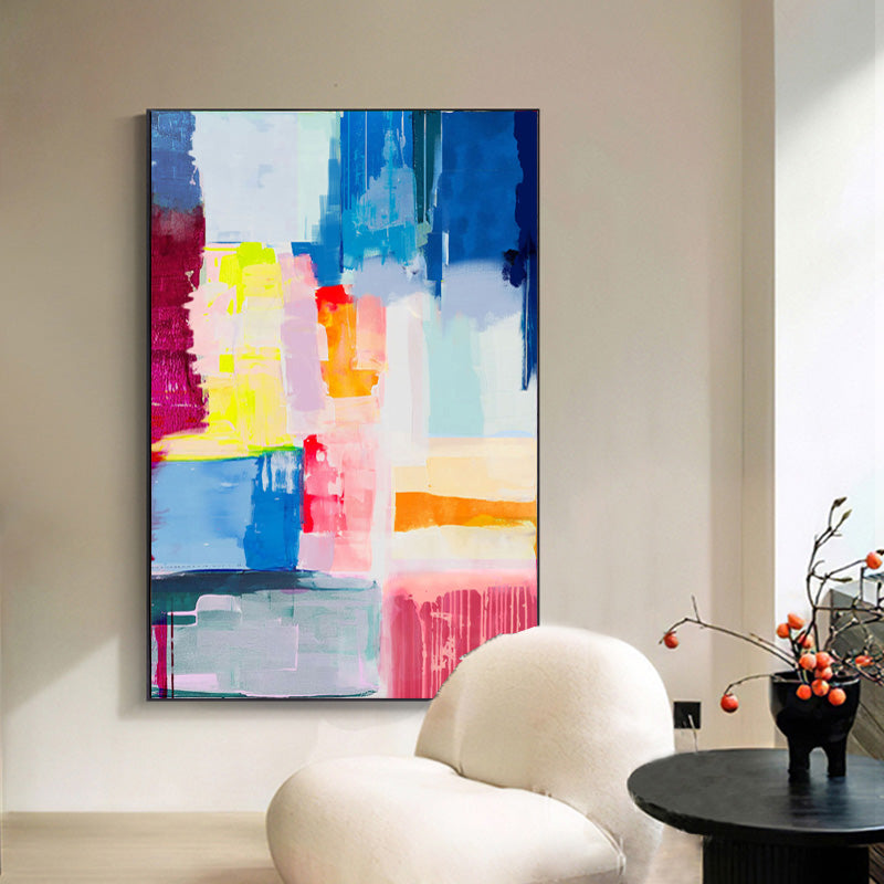 Large Color Abstract Art