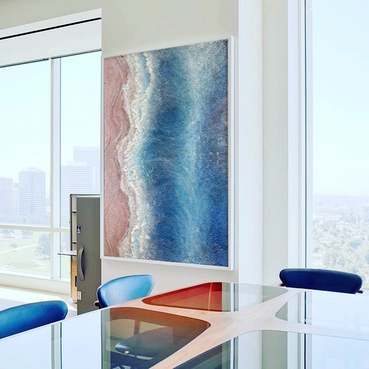 Wall Art Beach & Ocean Landscape Impasto