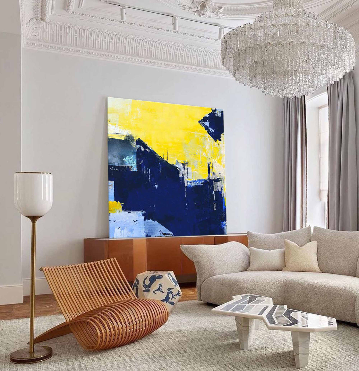 Abstract Canvas Art #AB145