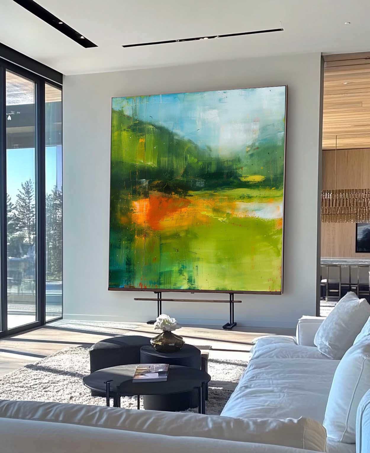 Wall Art Abstract Landscape Modern Fresh Natural