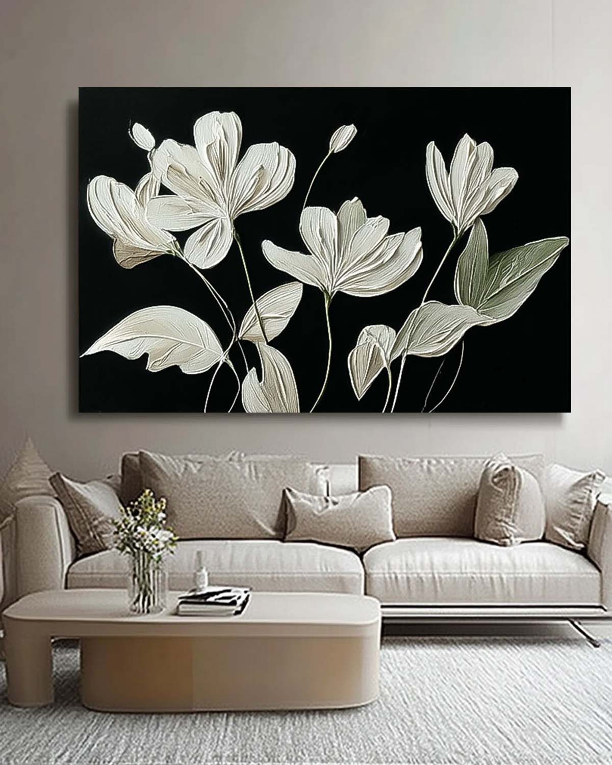 Flower Canvas Art FL269 - Neutralighting