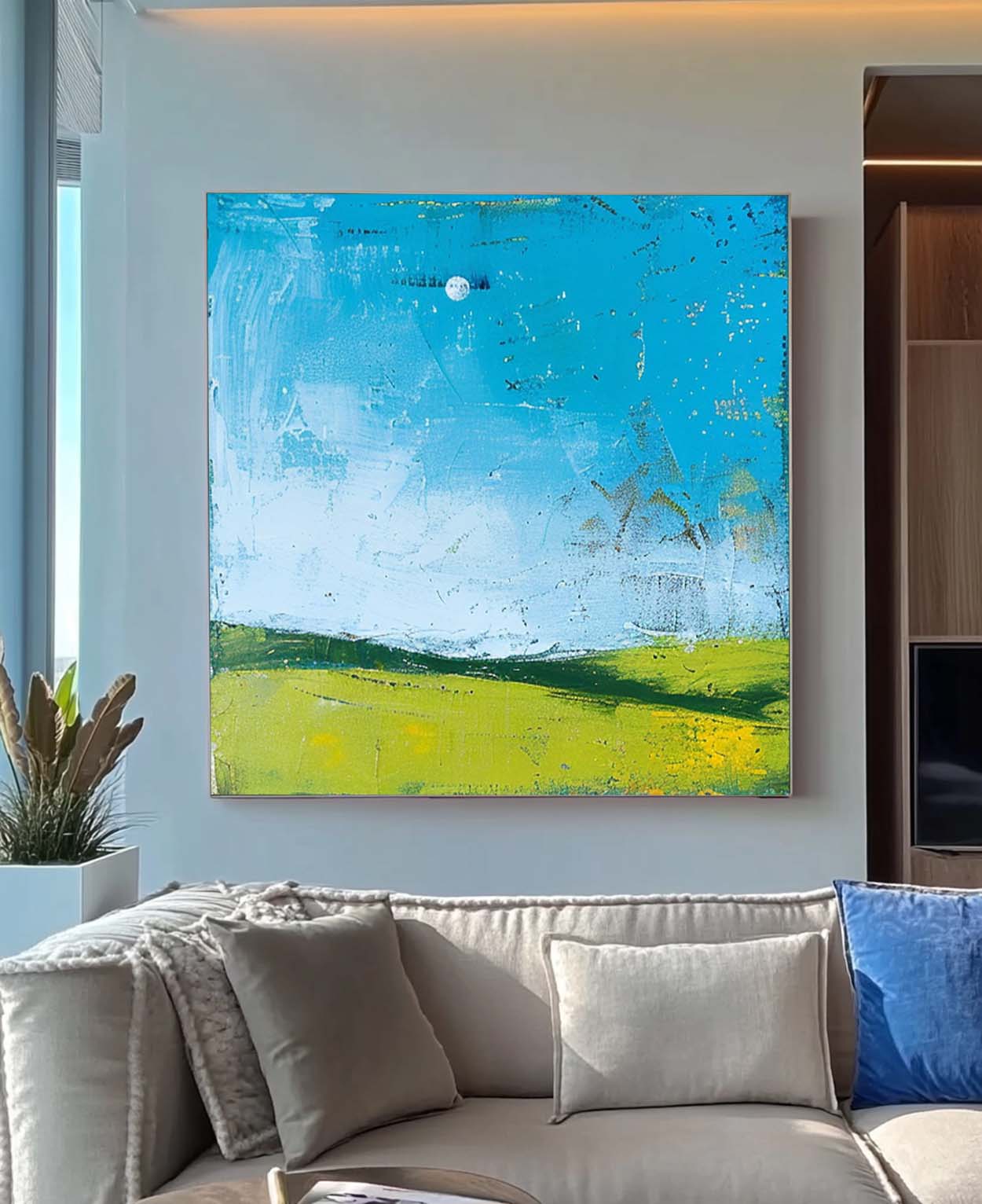 Wall Art Scandinavian Fresh Abstract Natural