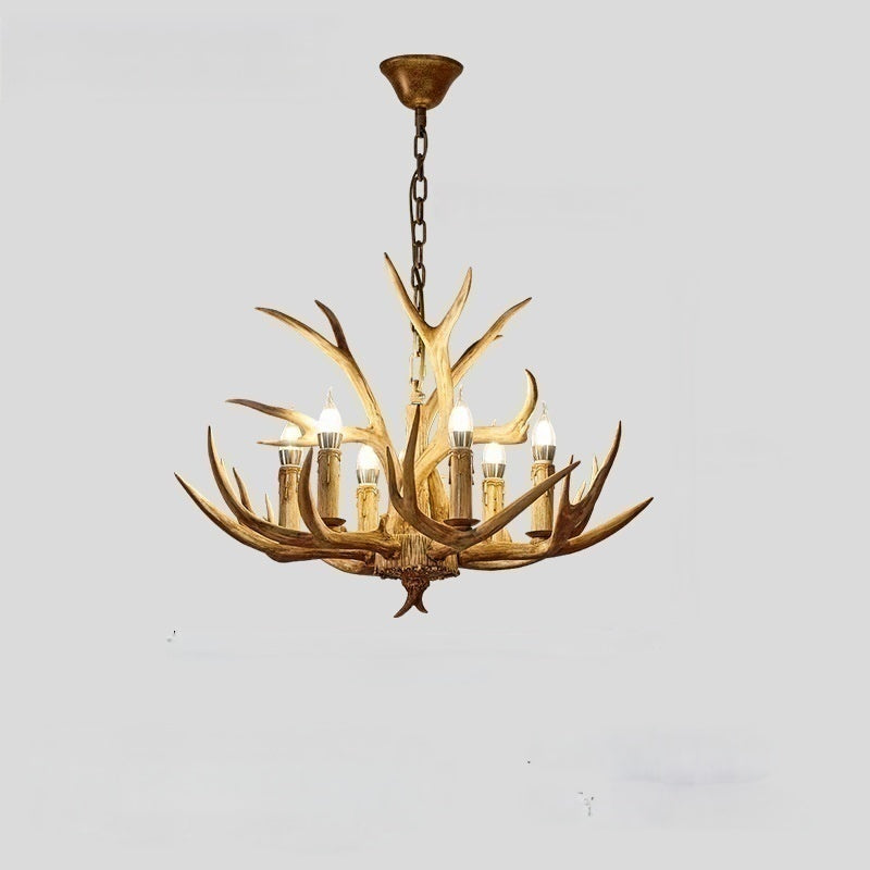 Silva Retro LED Pendant Light Wood Metal Bar/Dining Room/Living Room - Neutralighting