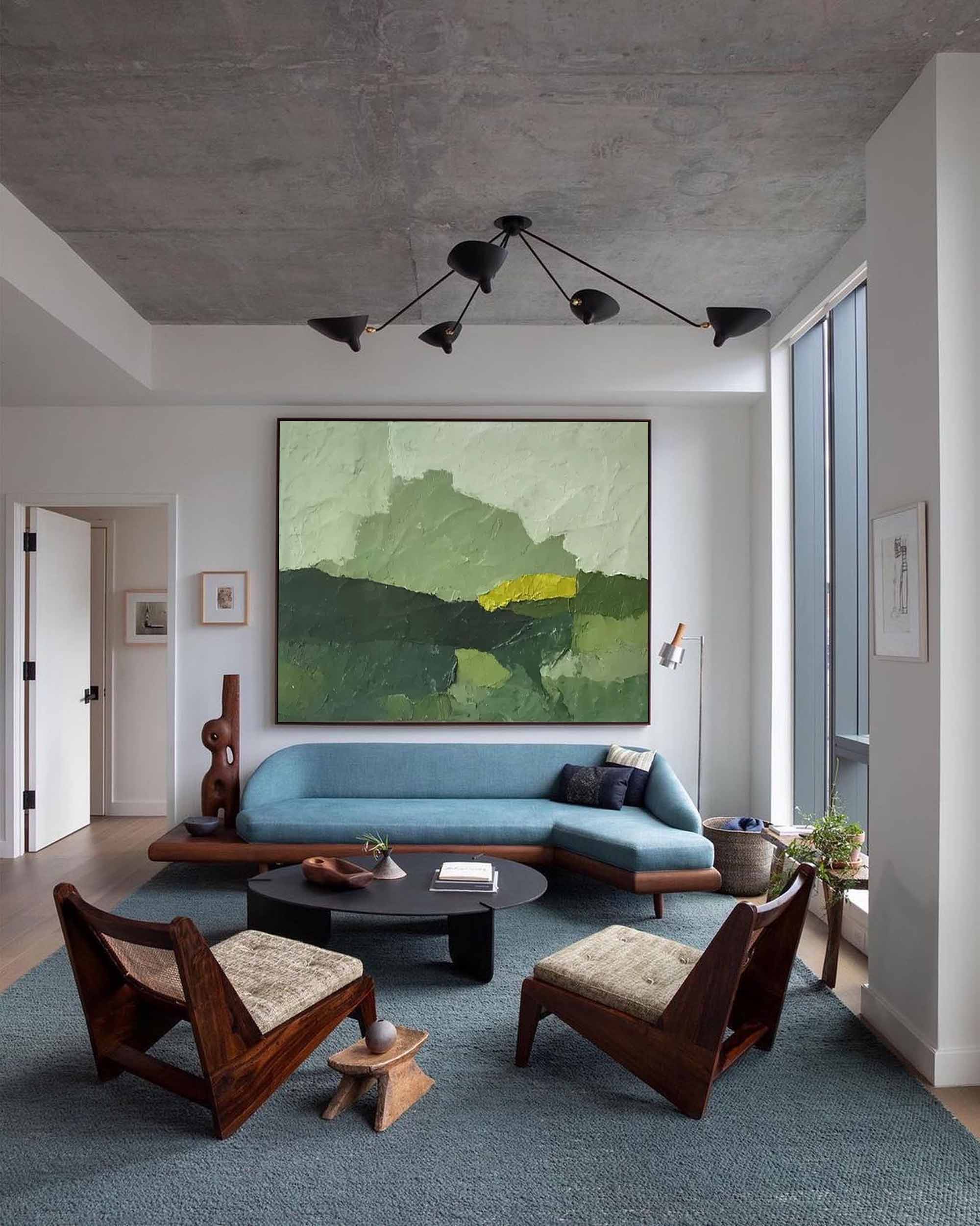 Wall Art Abstract Modern Neutral Elegant
