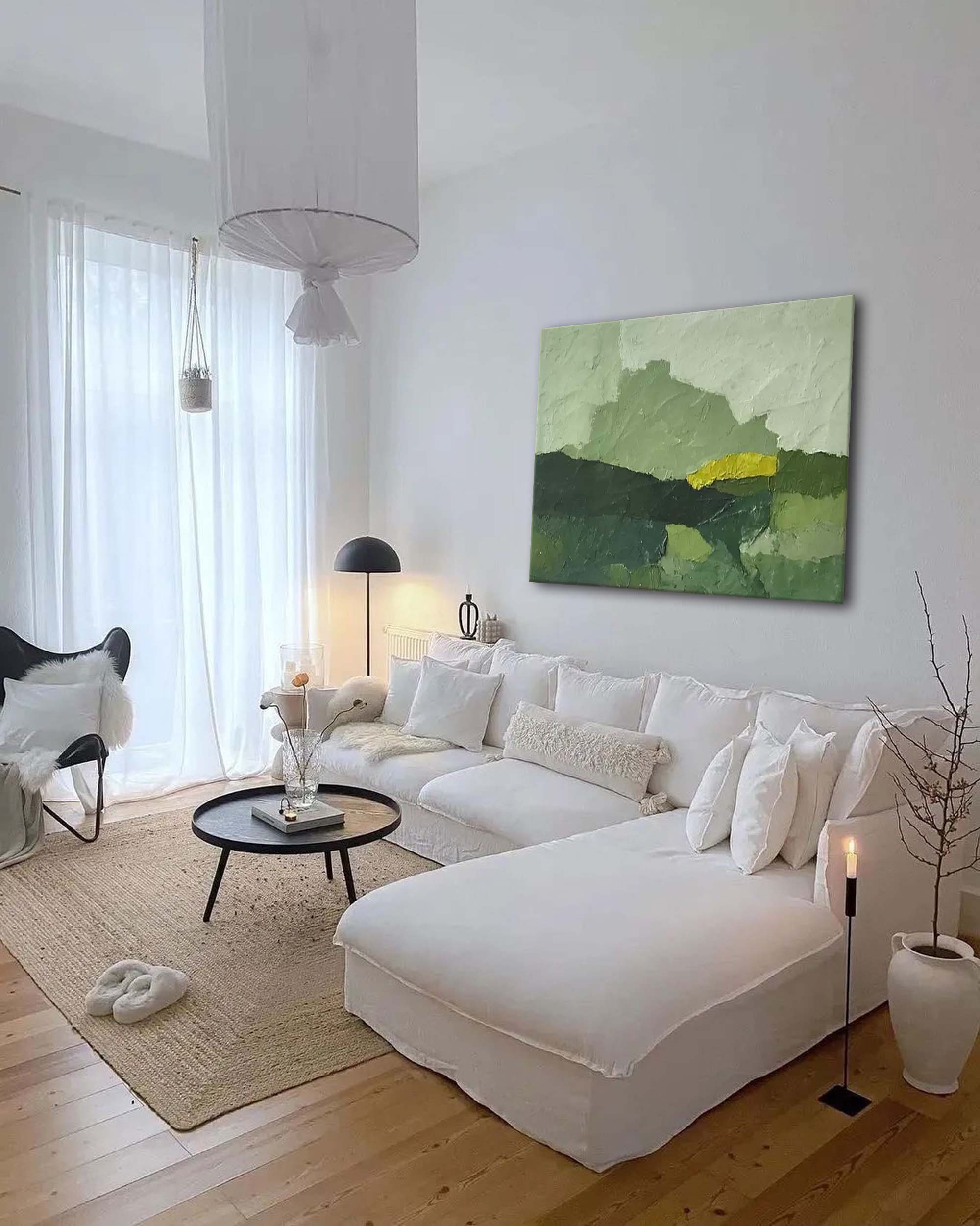 Wall Art Abstract Modern Neutral Elegant