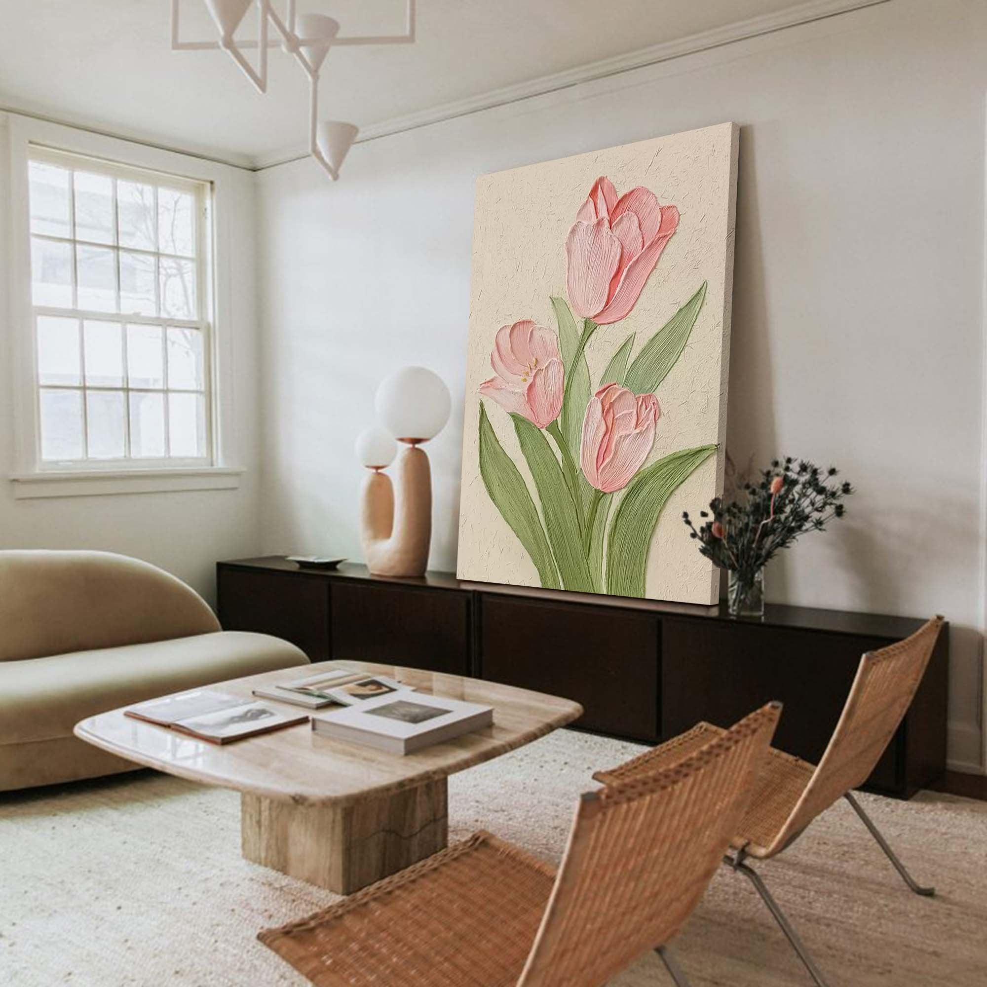 Flower Canvas Art FL012 - Neutralighting
