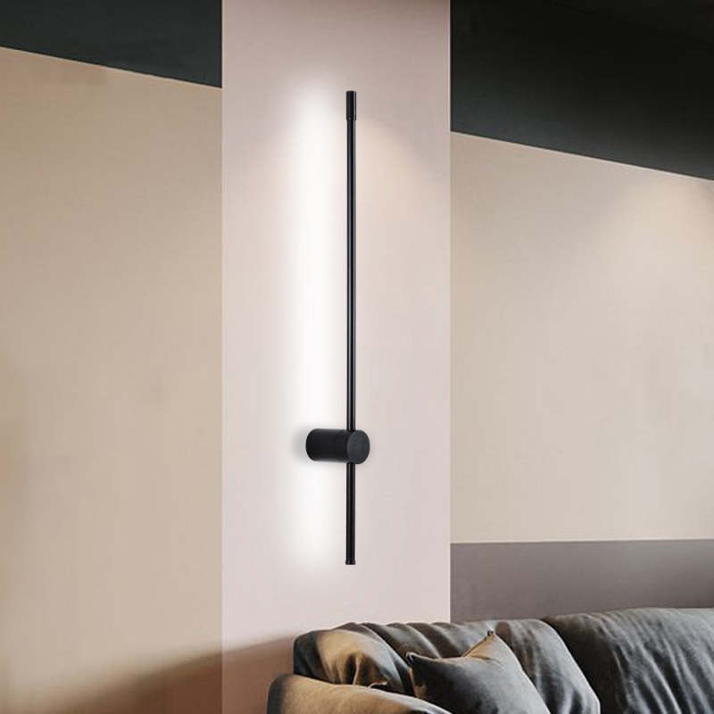 Arisha Modern Minimalist LED Wall Reading Lamp, Black - Neutralighting