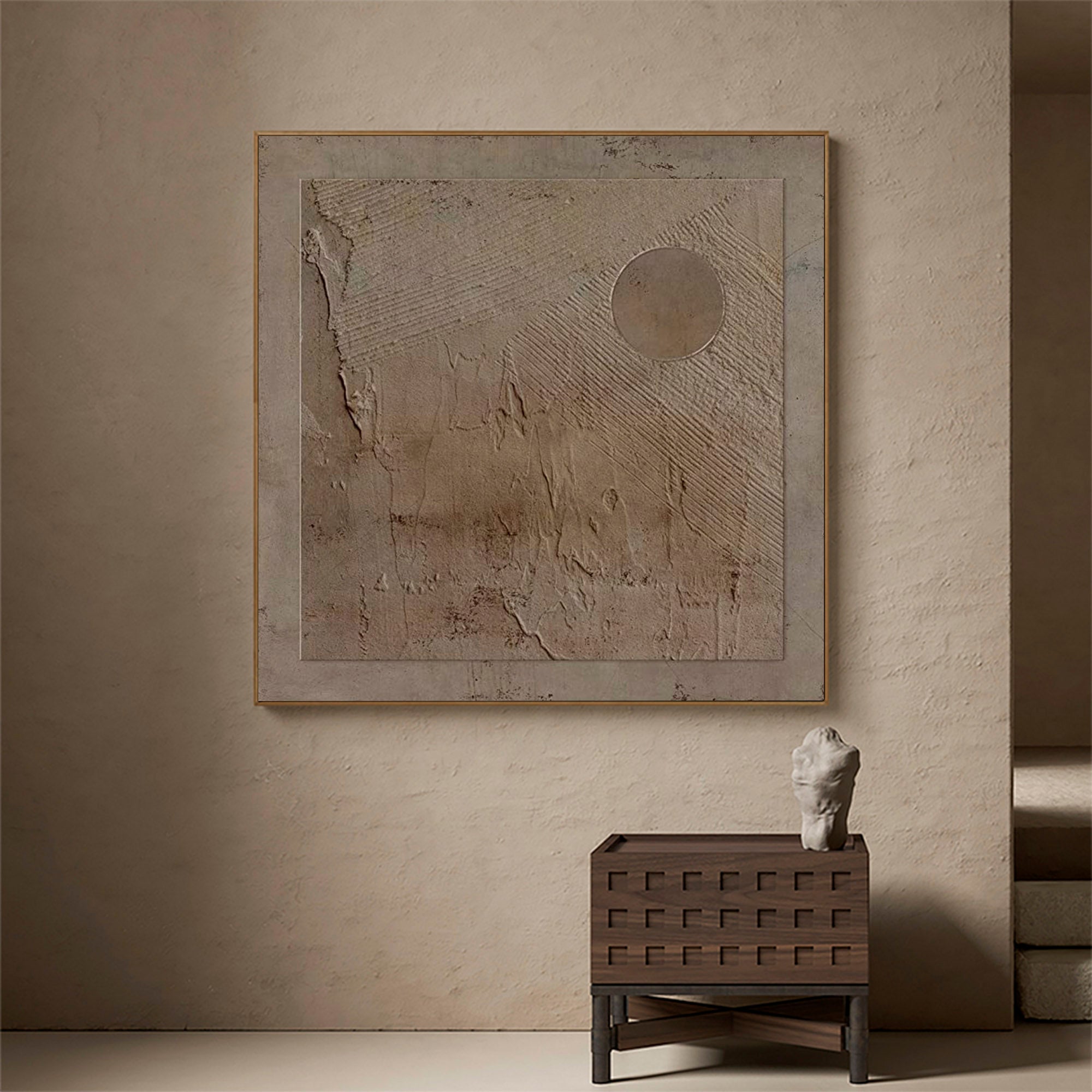 Wabi-Sabi Wall Art TX021 - Neutralighting