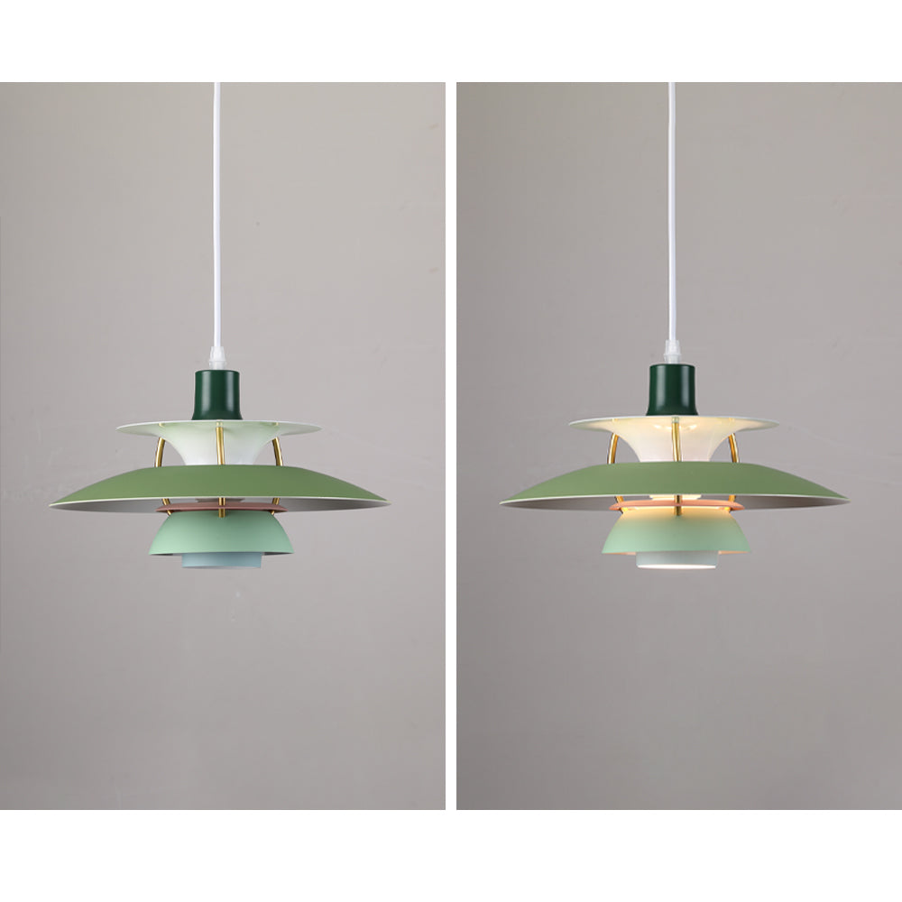 Jojo Macaron Umbrella Pendant Light, 15 Color - Neutralighting