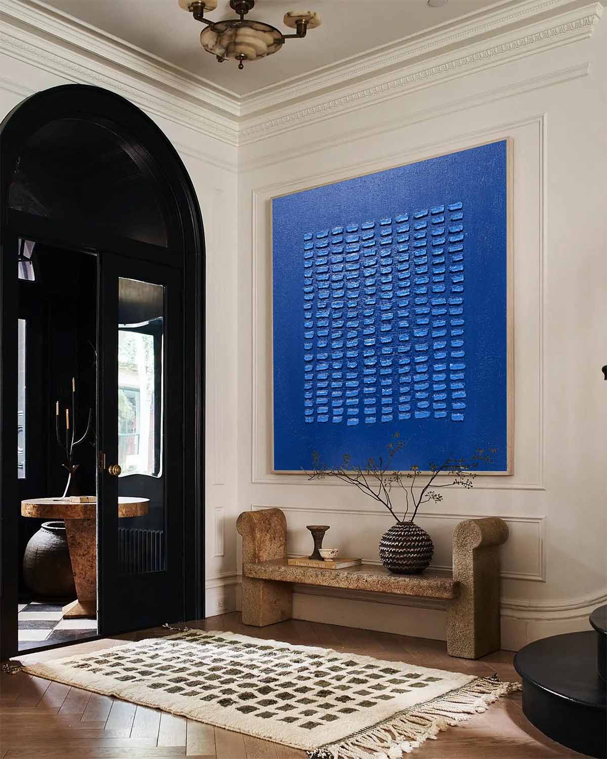 Plaster Art Texture Painting SG271 - Neutralighting