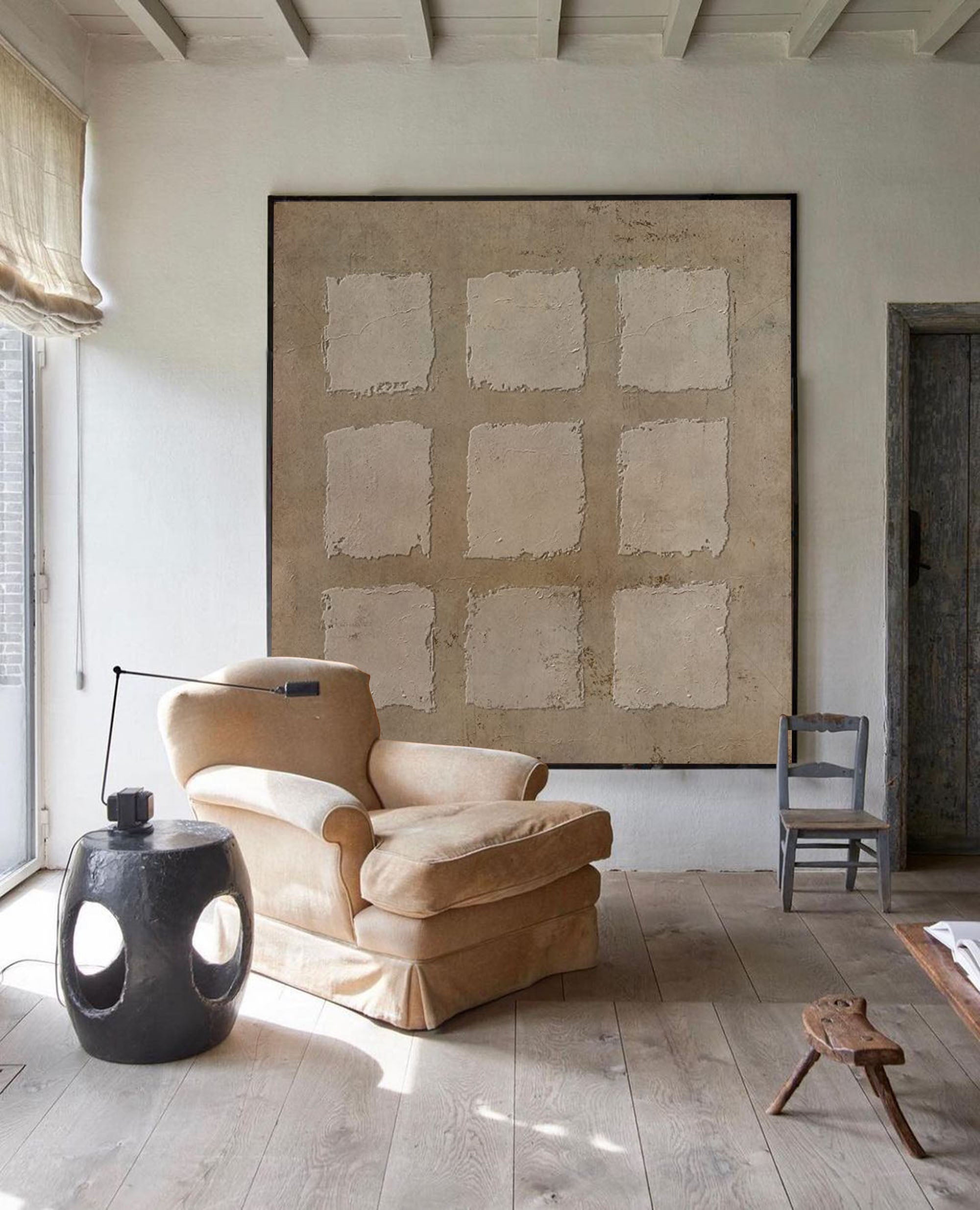 Wabi-Sabi Wall Art TX020 - Neutralighting