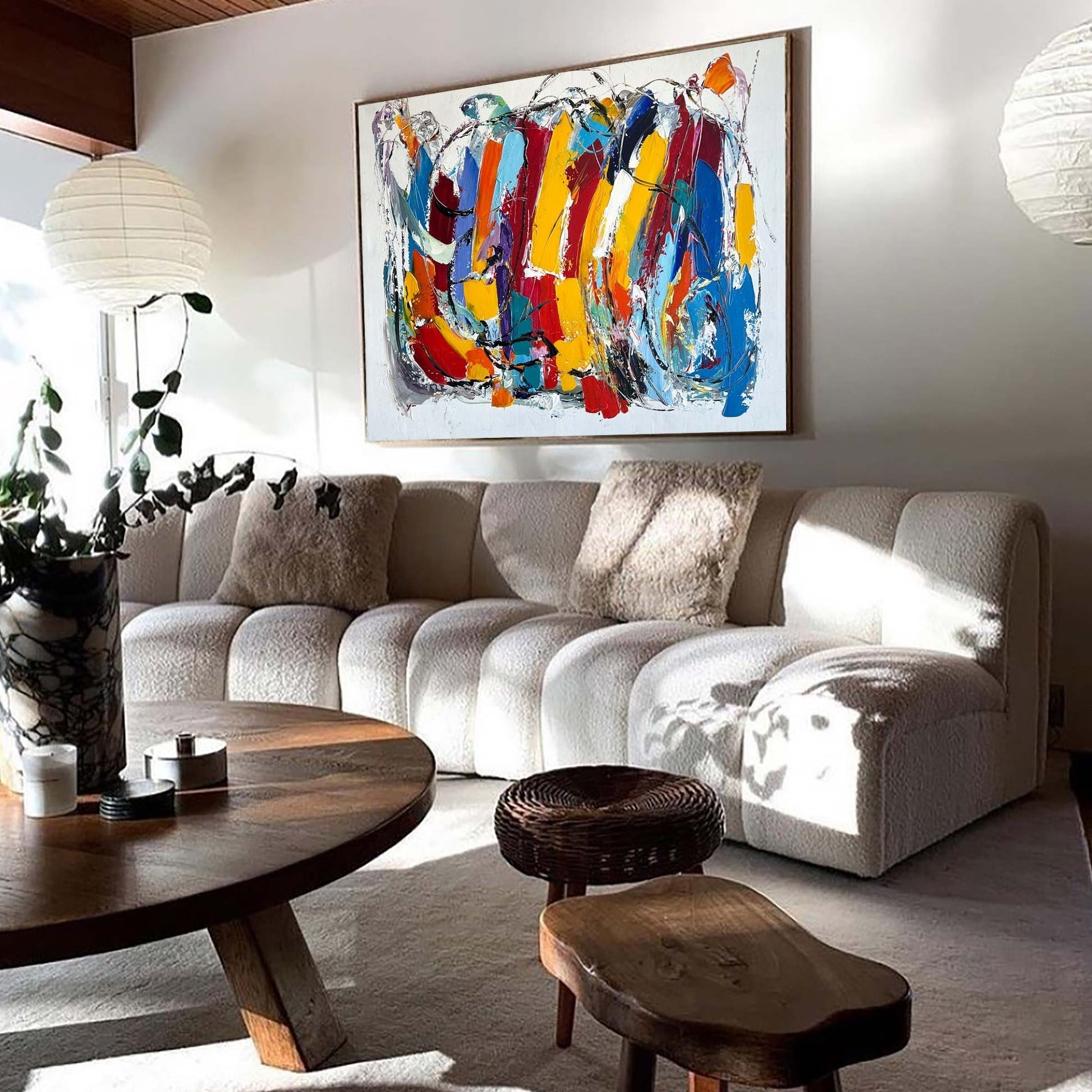 Colorful Abstract Painting ABAH56 - Neutralighting