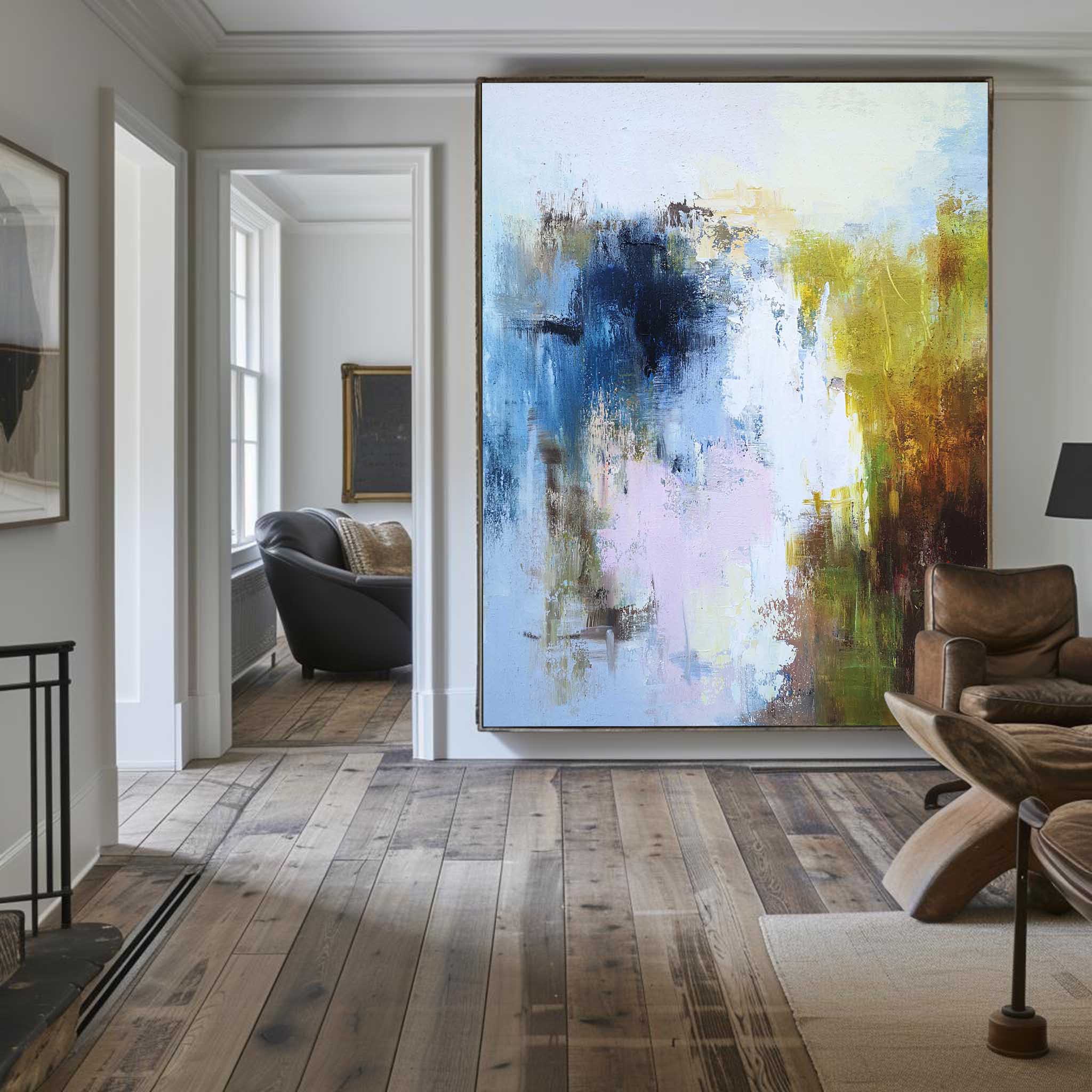 Modern Abstract Canvas Oil Painting