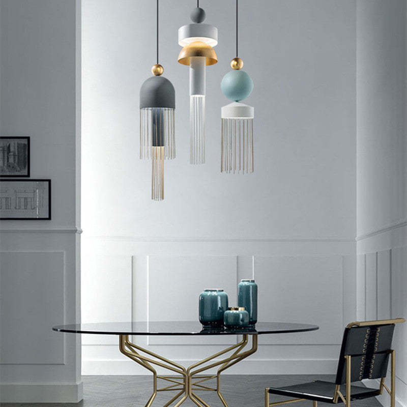 Arisha Modern Tassel Metal Pendant Light - Neutralighting