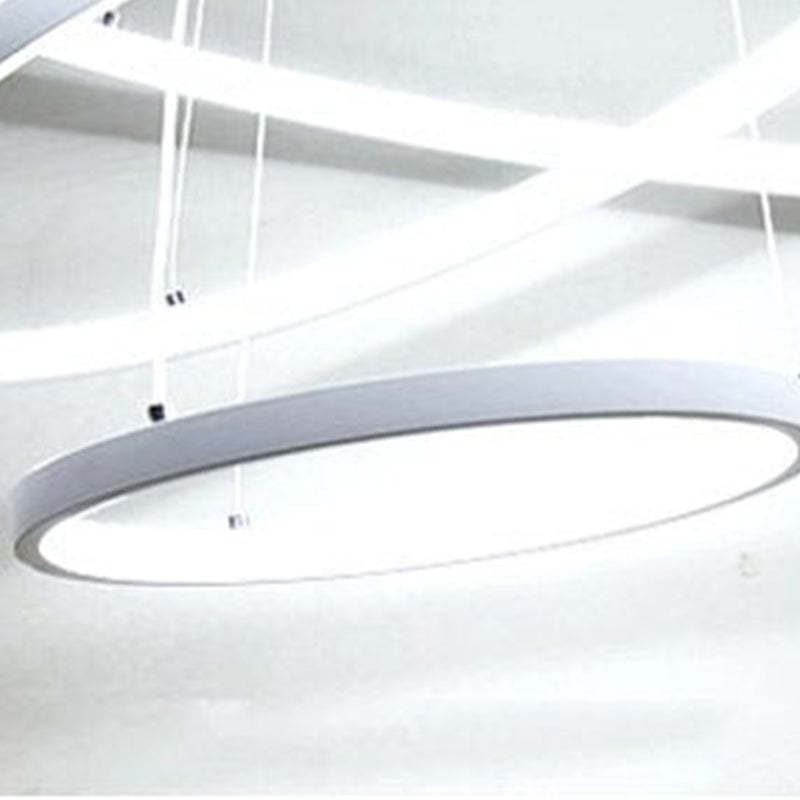Aluna Pendant Light, Inner Ring Illuminated, White/Black/Gold - Neutralighting