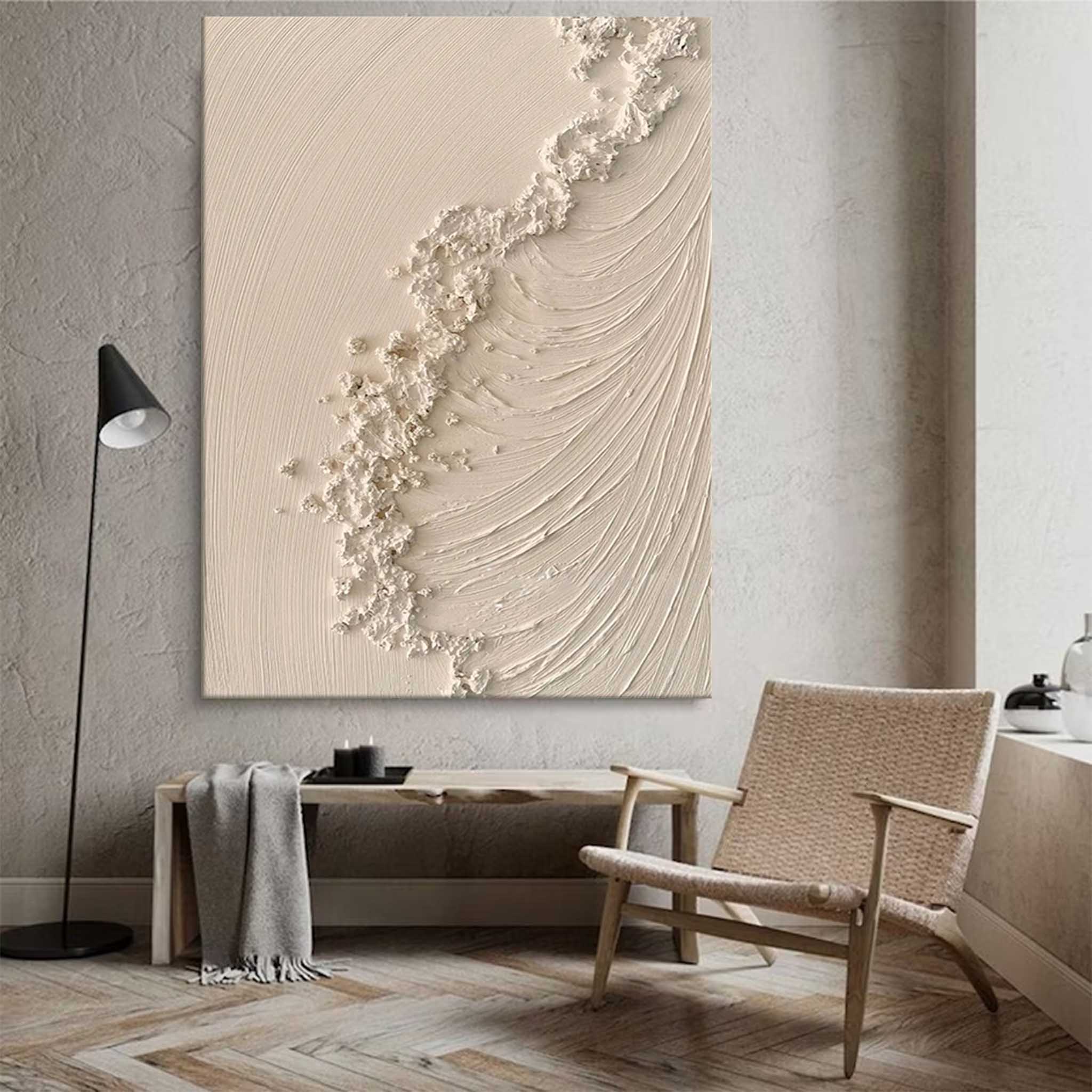 Wall Art Beach & Ocean Minimalist Soft Neutral