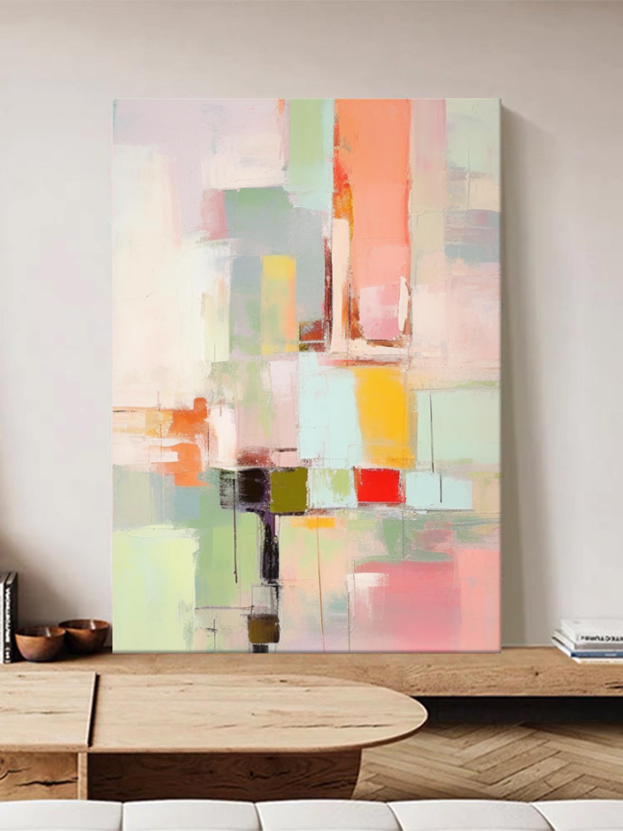 Wall Art Modern Organic Geometric Abstract