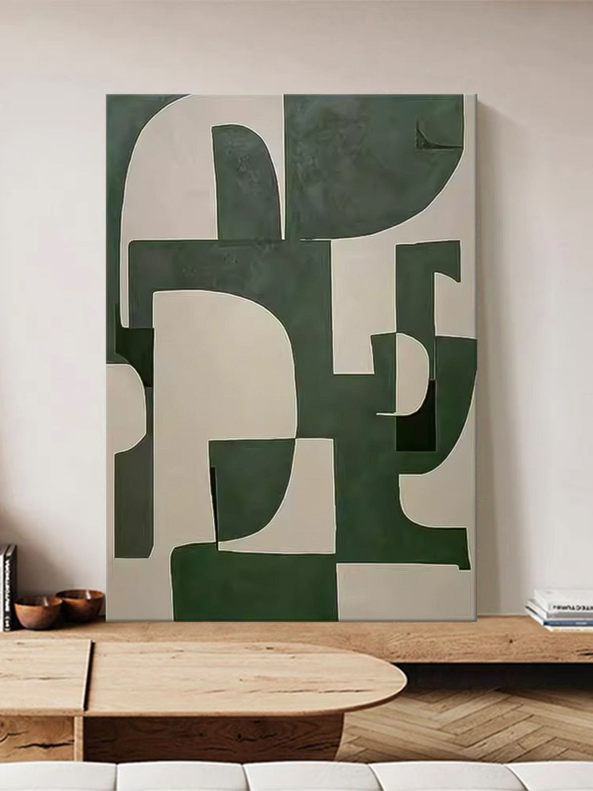 Wall Art Minimalist Modern Abstract Painterly