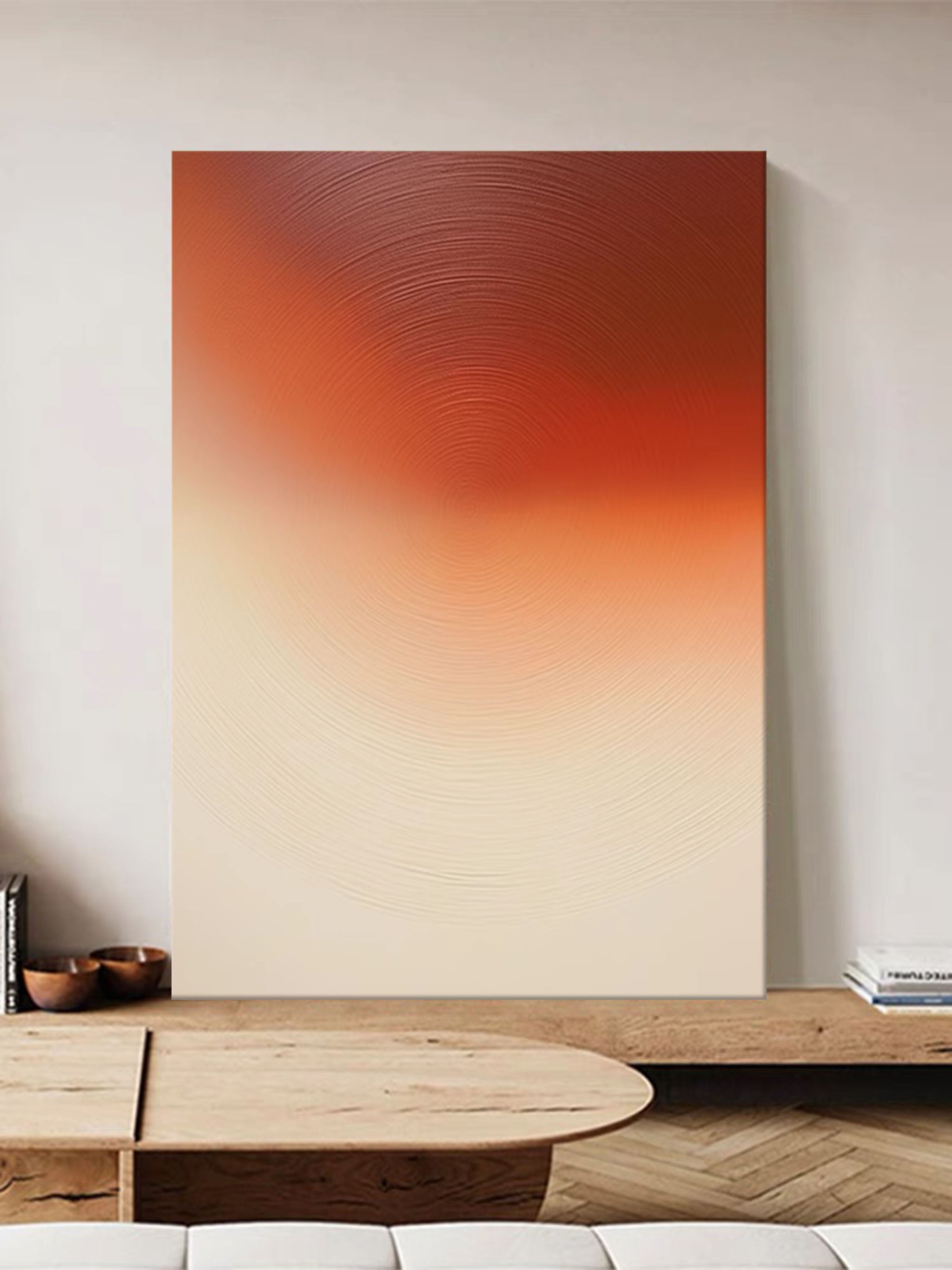 Wall Art Minimalist Geometric Neutral Modern